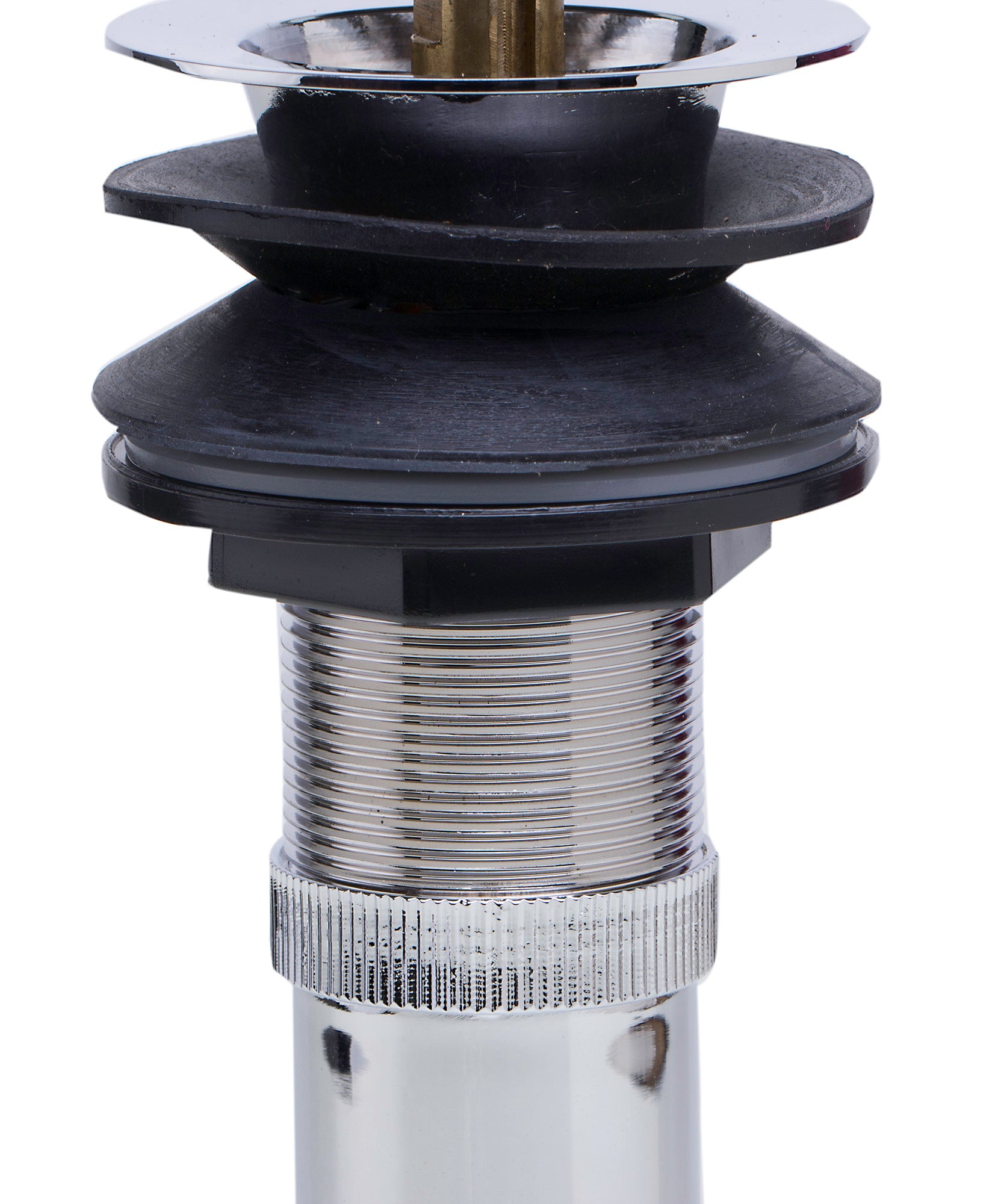 ALFI AB9056-PC Polished Chrome Pop Up Drain for Bathroom Sink with Overflow