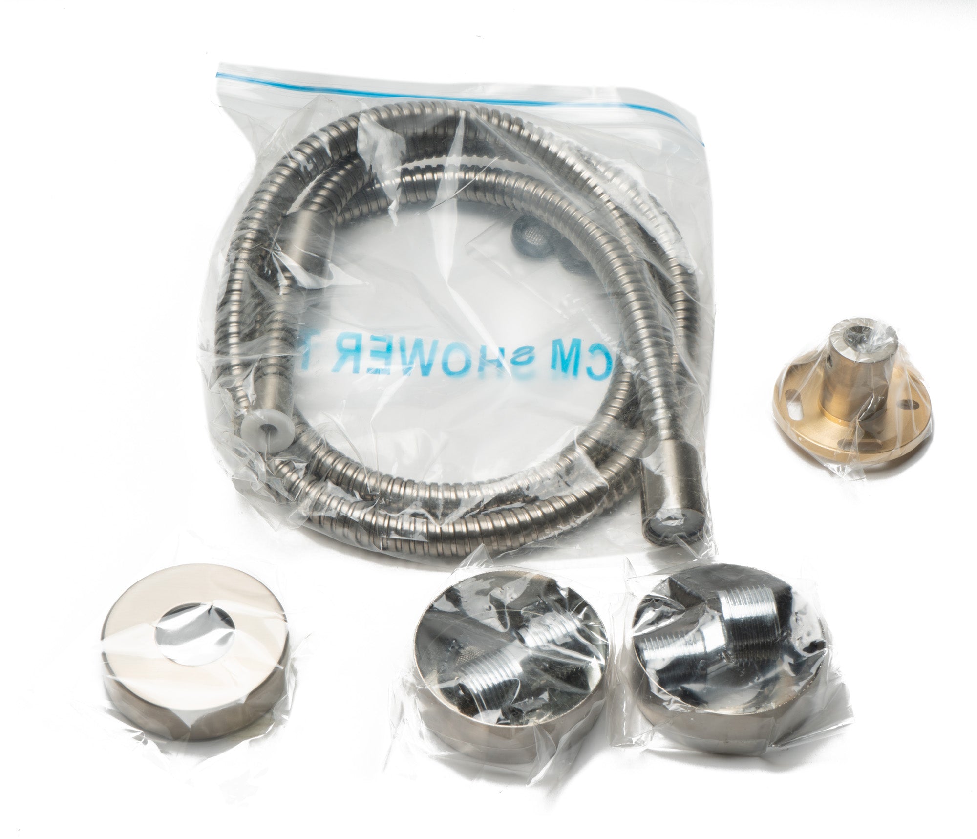 ALFI AB2867-BN Brushed Nickel Round Style Thermostatic Exposed Shower Set