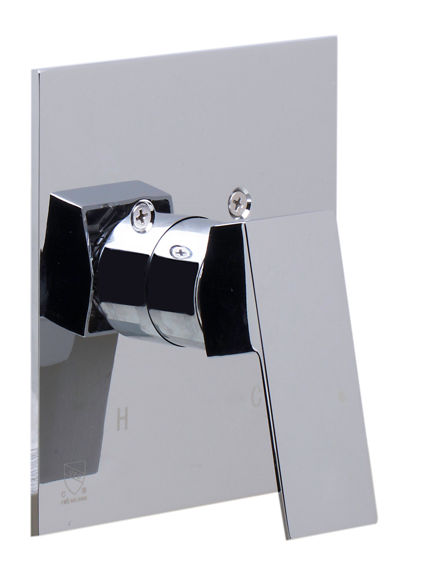 ALFI AB5501-PC Polished Chrome Shower Valve Mixer with Square Lever Handle