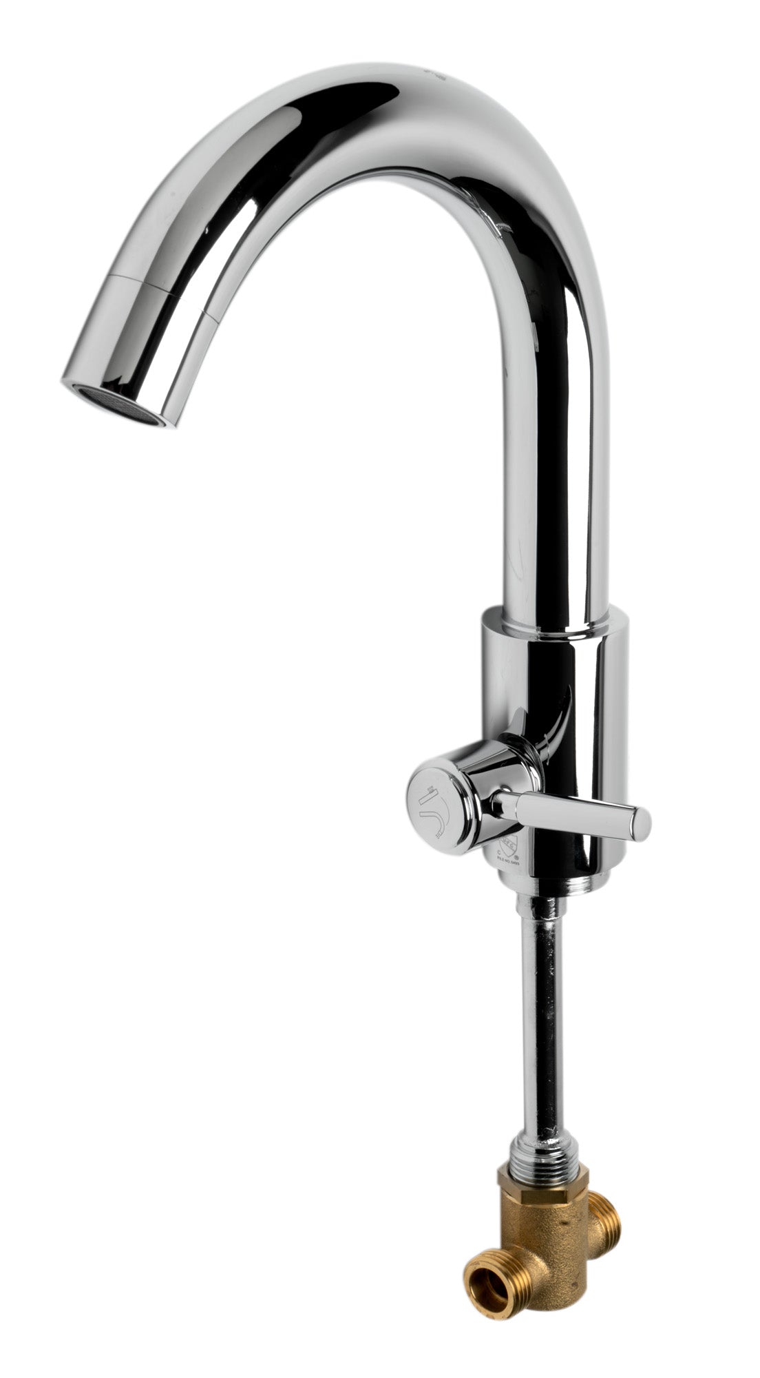 ALFI AB2503-PC Polished Chrome Deck Mounted Tub Filler with Hand Held Showerhead
