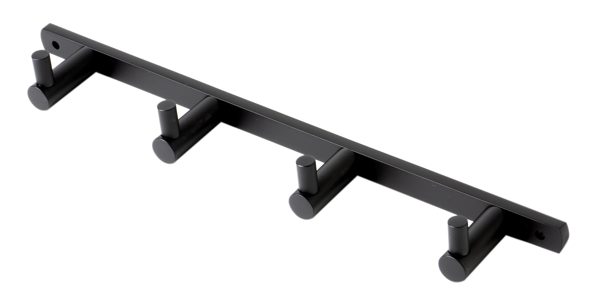 ALFI AB9528-BM Black Matte Wall Mounted 4 Prong Robe / Towel Hook