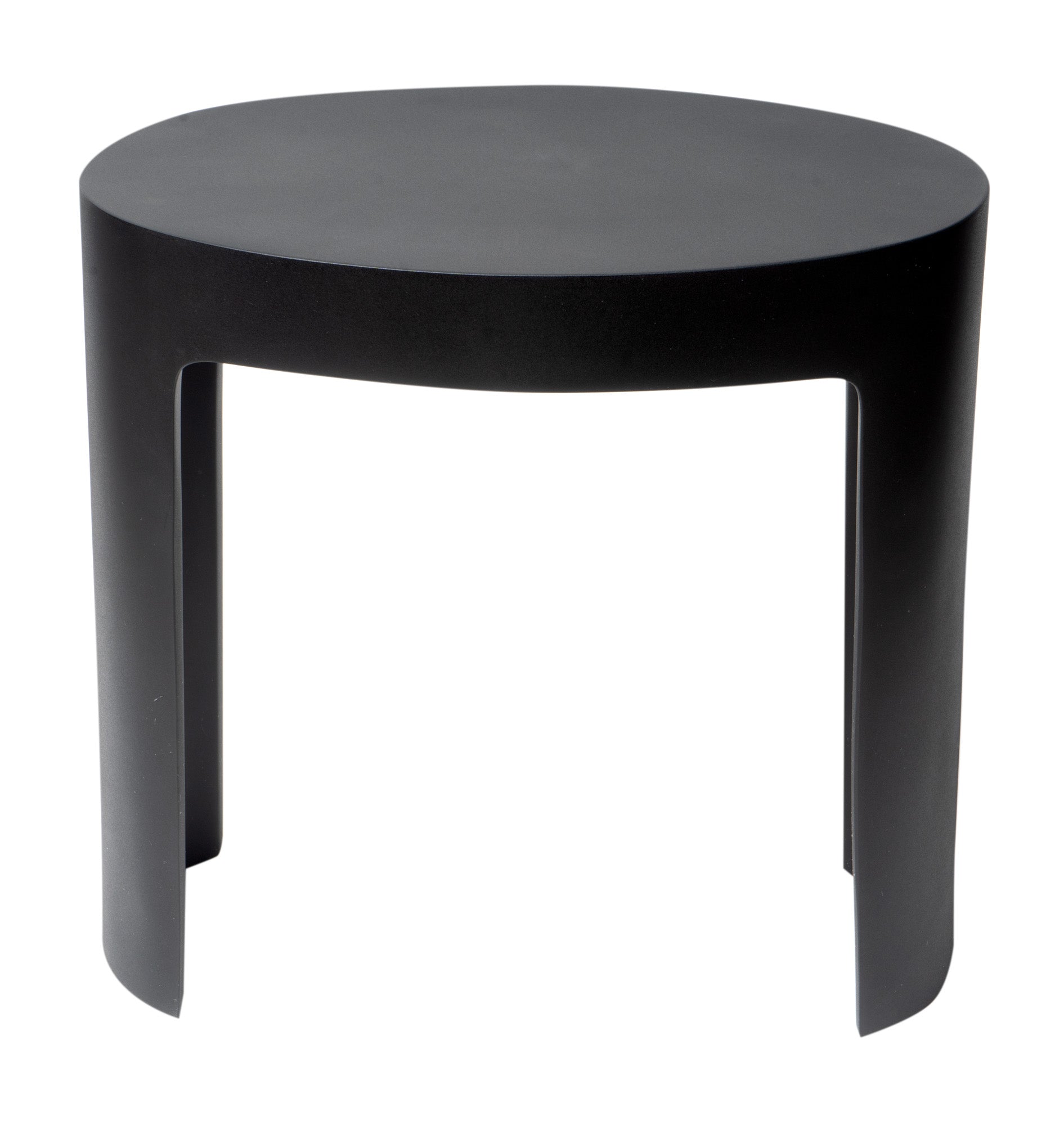 ALFI ABST66BM Black Matte Solid Surface Resin Bathroom / Shower Stool