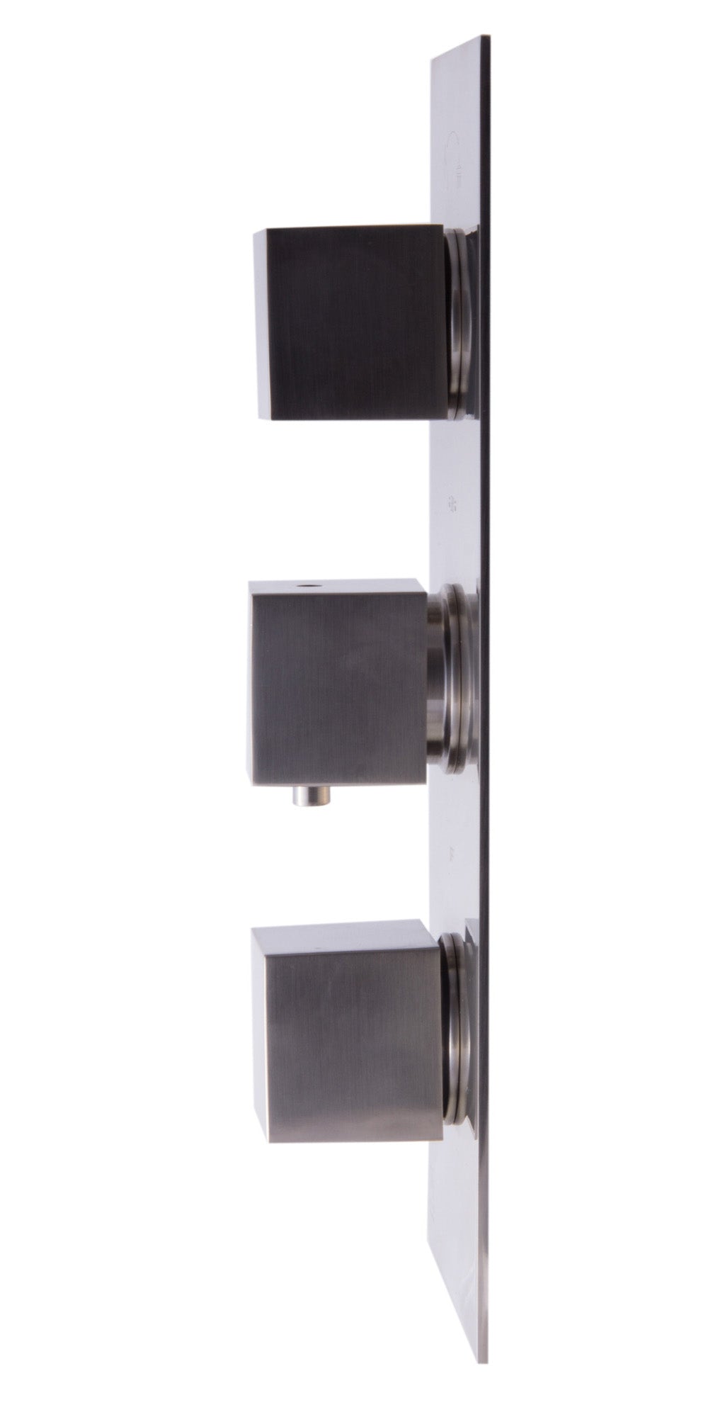 ALFI AB2701-BN Brushed Nickel Square 2 Way Thermostatic Shower Mixer