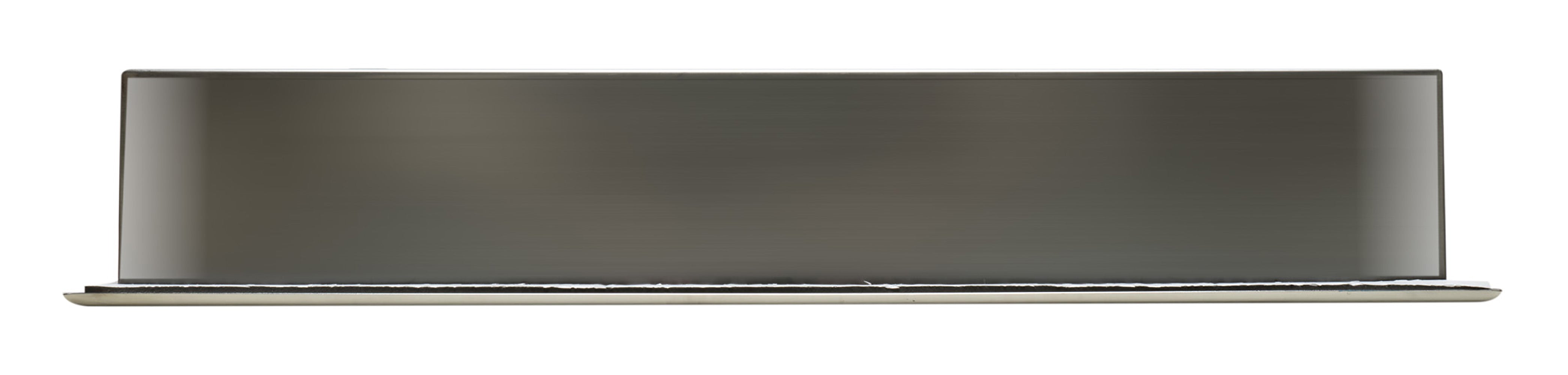 ALFI ABN2412-BSS 24 x 12 Brushed Stainless Steel Horizontal Single Shelf Bath Shower Niche