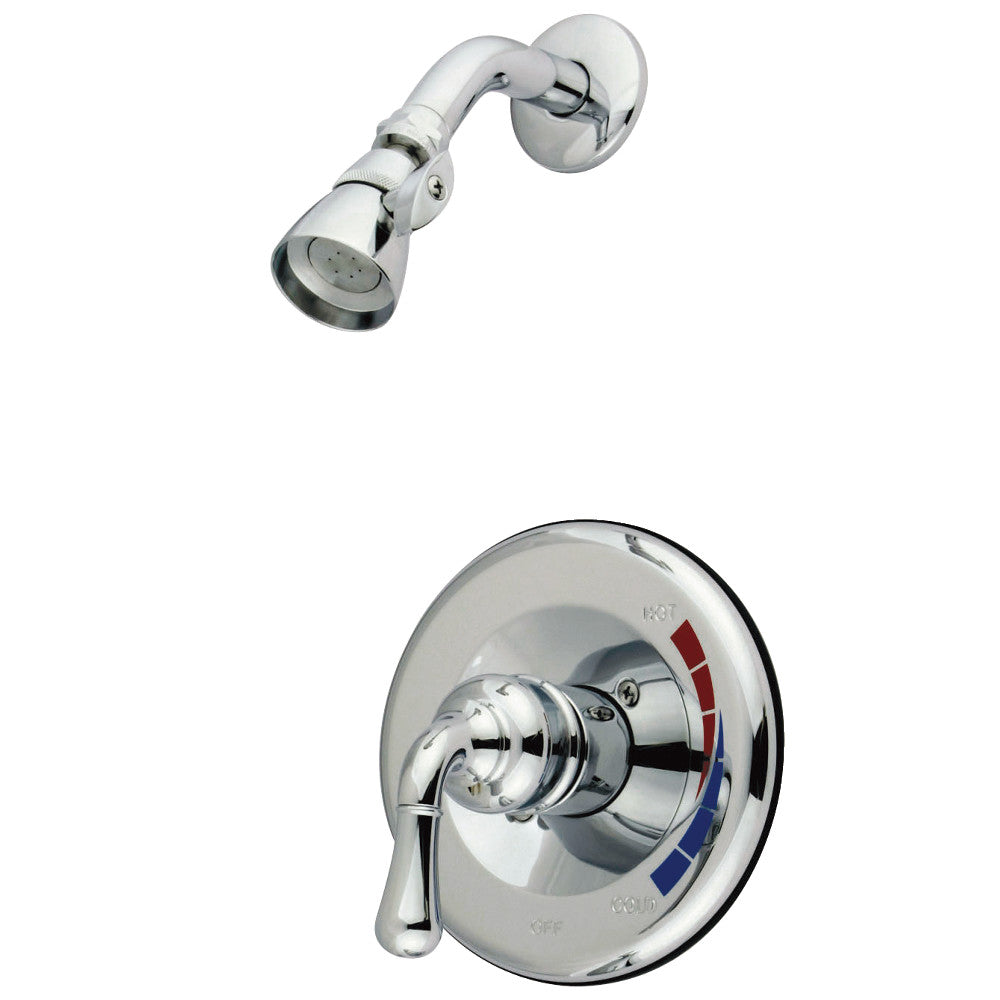 Kingston Brass KB631SO Magellan Single-Handle Pressure Balanced Shower Faucet, Polished Chrome