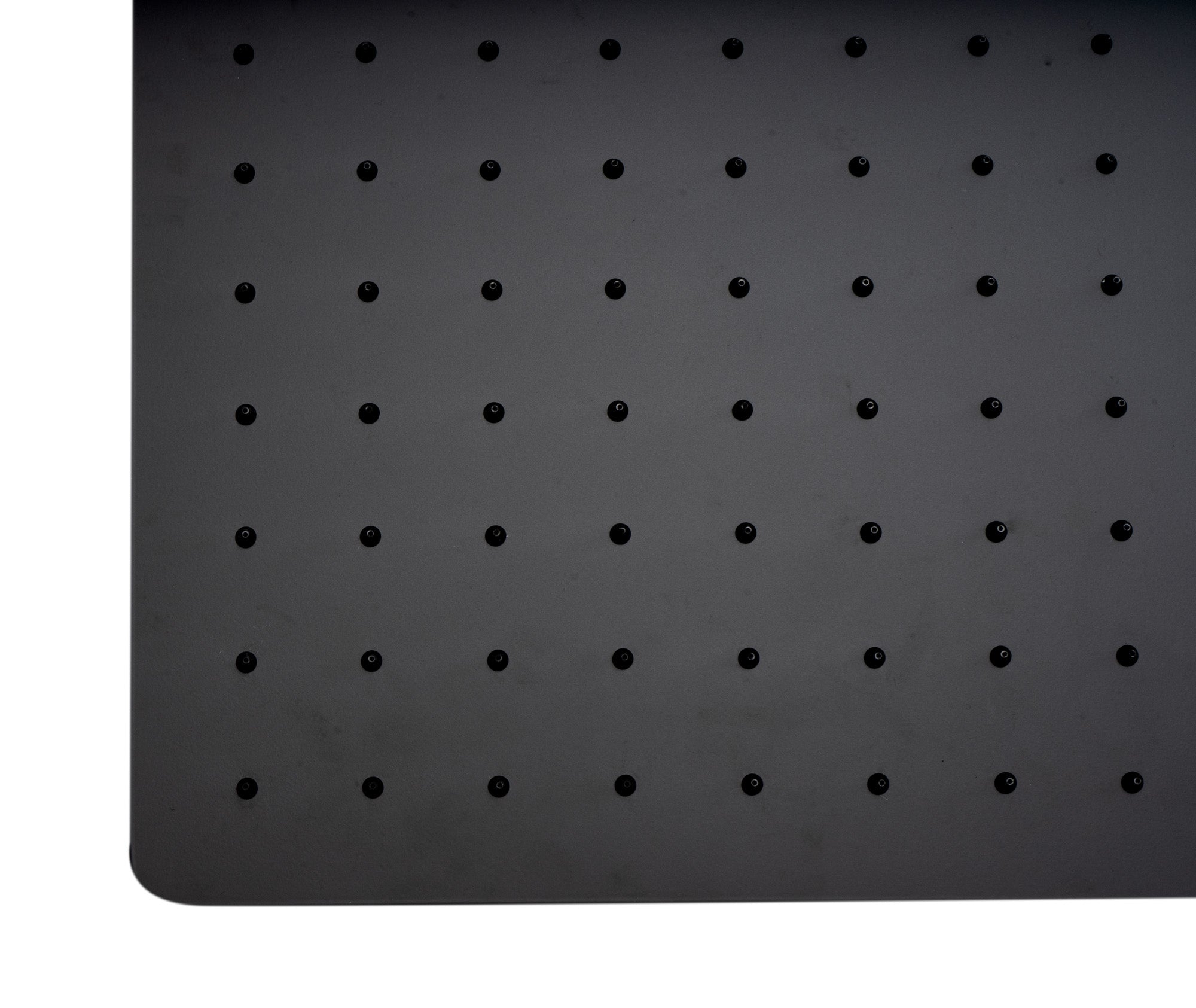 ALFI RAIN24S-BM Matte Black Stainless Steel 24" Square Ultra-Thin Rain Shower Head