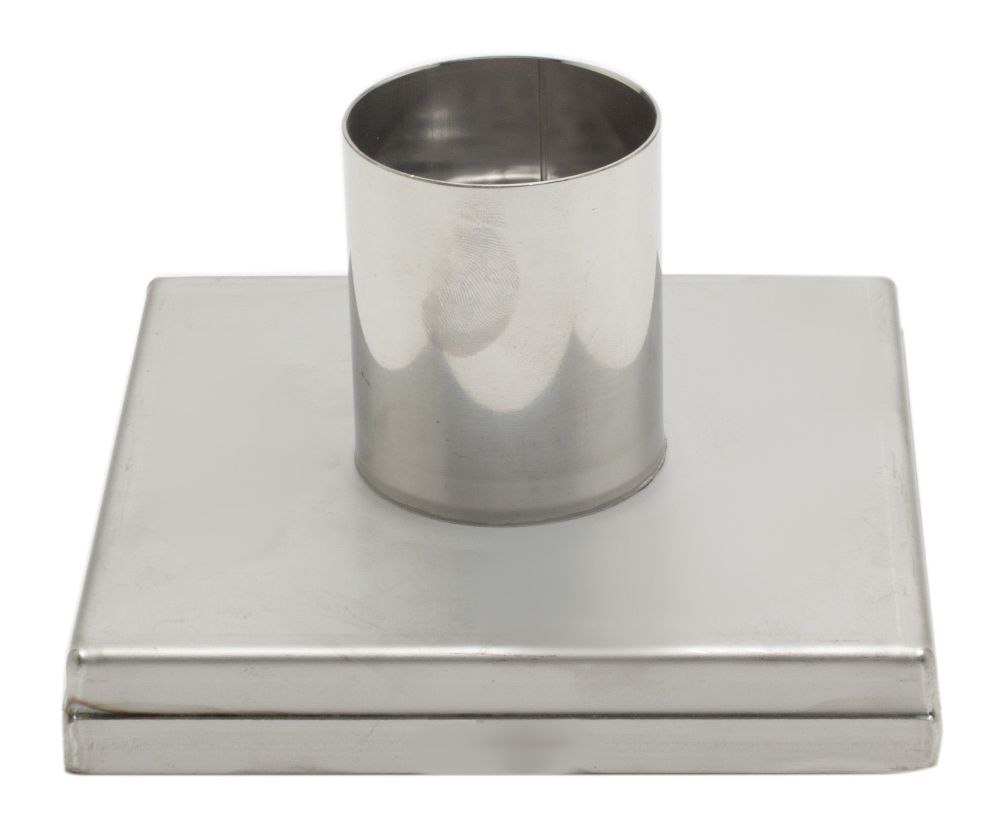 ALFI ABSD55A 5" x 5" Modern Square Stainless Steel Shower Drain w/o Cover