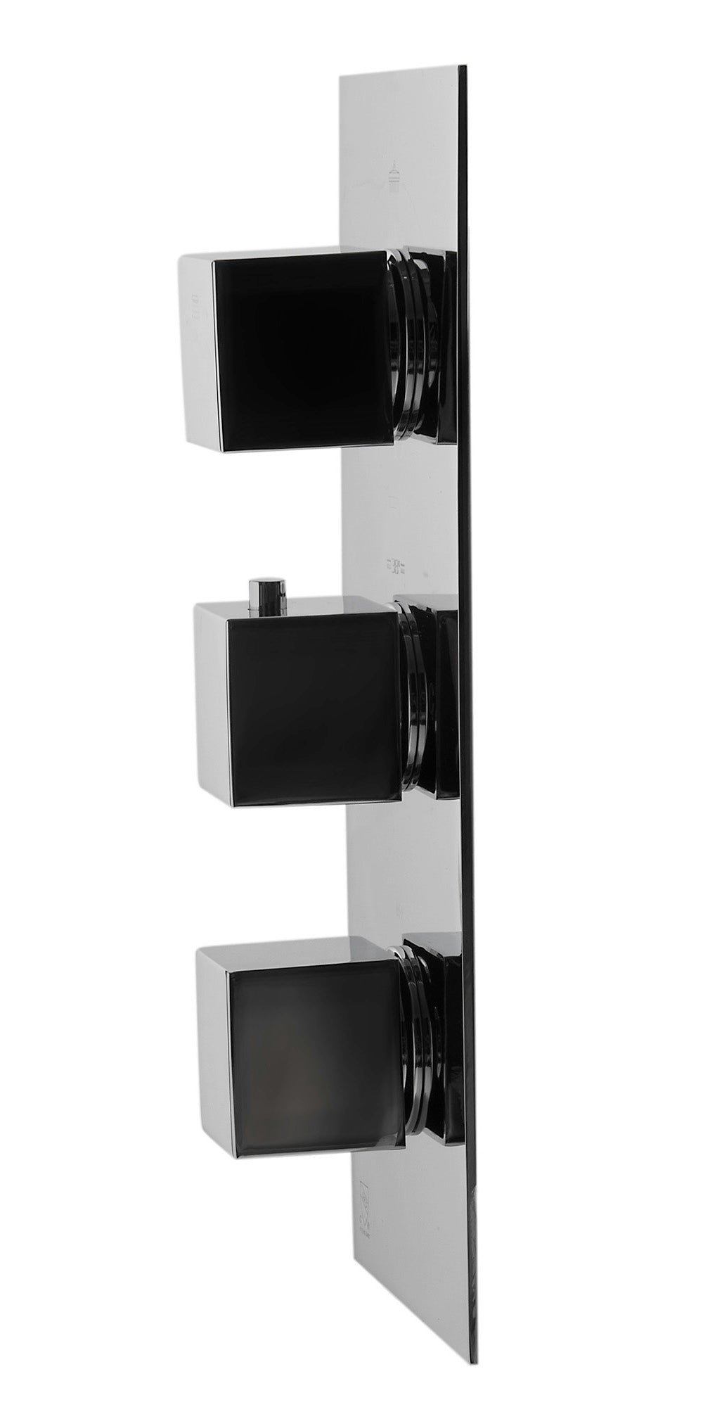 ALFI AB2901-PC Polished Chrome Concealed 4-Way Thermostatic Valve Shower Mixer /w Square Knobs