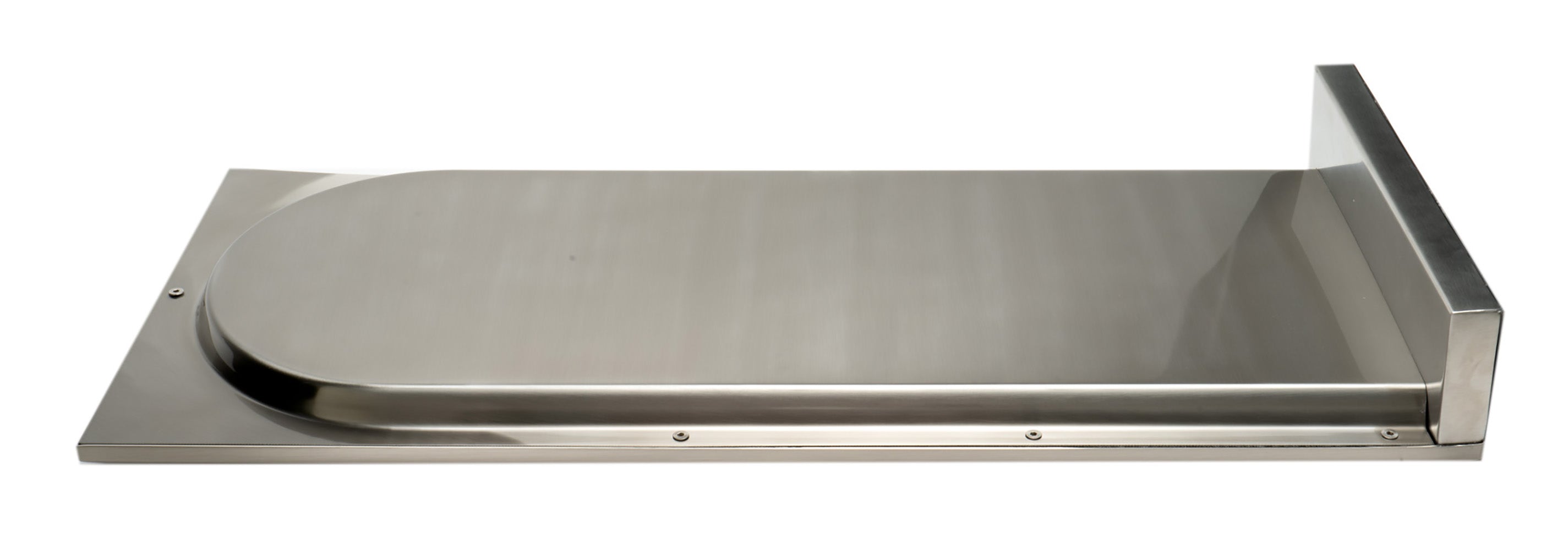 ALFI RAIN10SW-BN Brushed Nickel 10" Wall-Mounted Square Waterfall Rain Shower Head