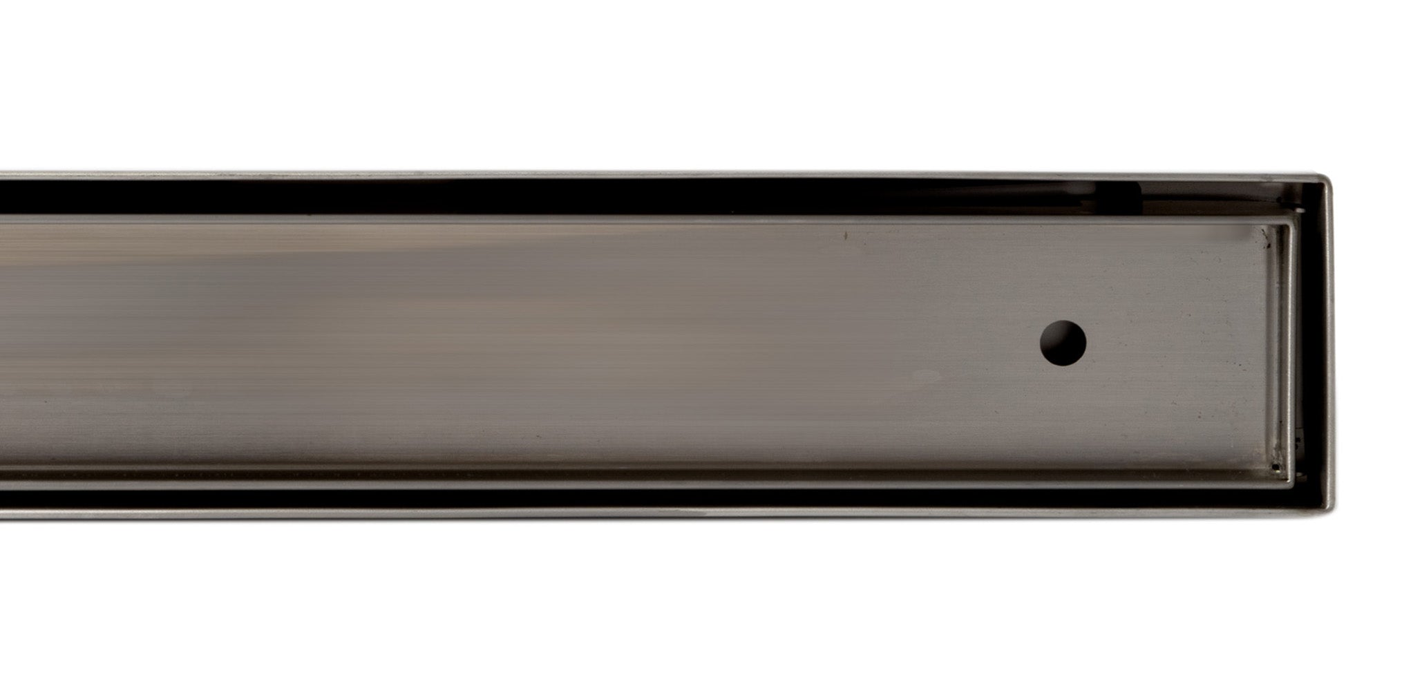 ALFI ABLD59A 59" Stainless Steel Linear Shower Drain with No Cover