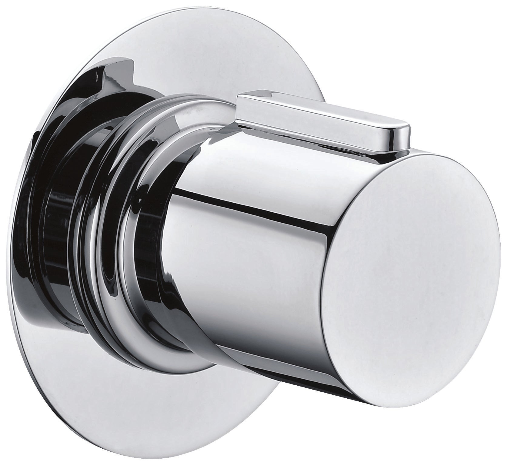 ALFI AB9101-PC Polished Chrome Modern Round 3 Way Shower Diverter