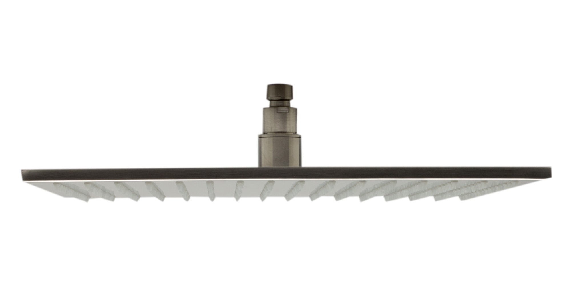 ALFI LED16S-BN Brushed Nickel 16" Square Multi Color LED Rain Shower Head