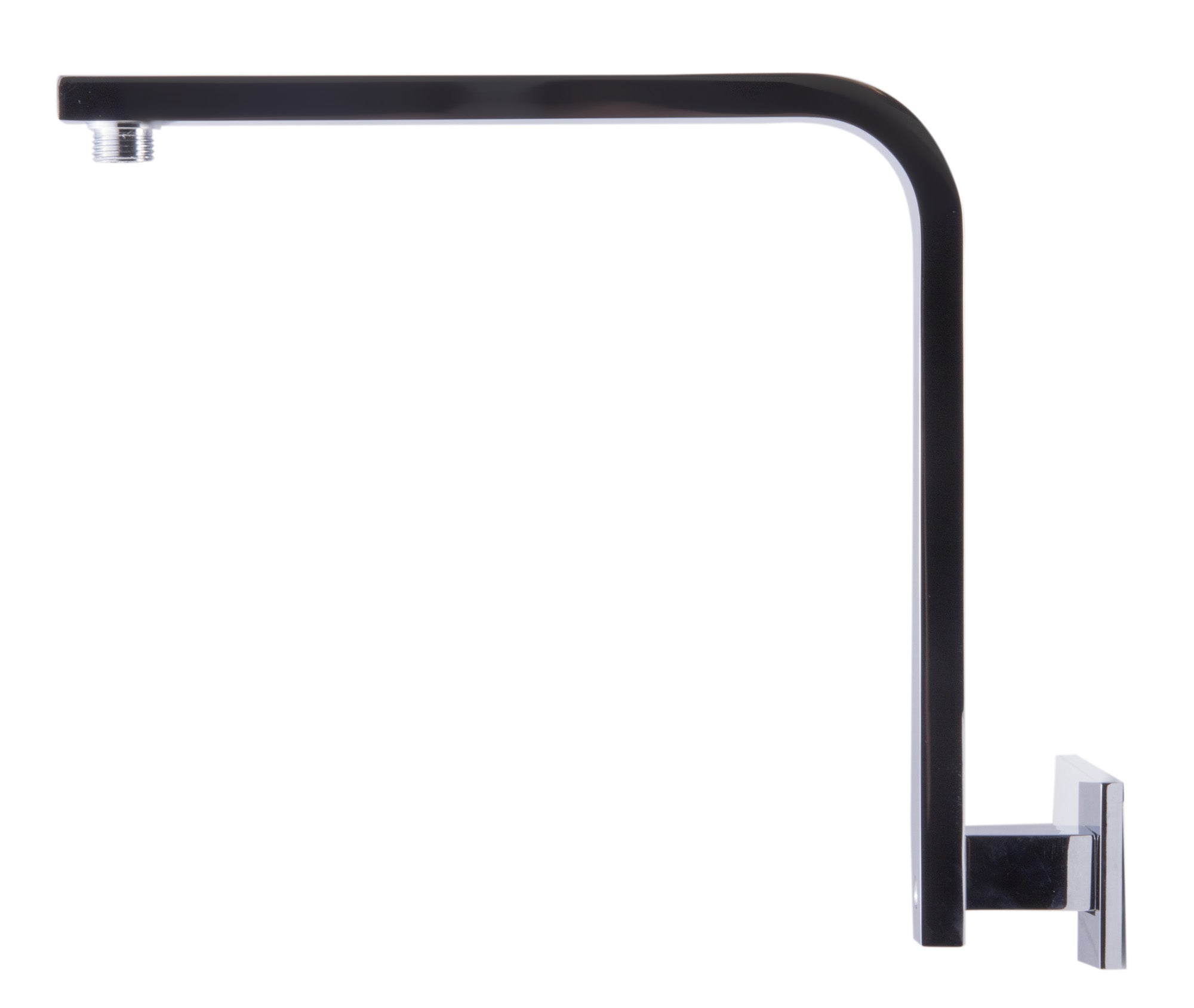 ALFI AB12GSW-PC Polished Chrome 12" Square Raised Wall Mounted Shower Arm