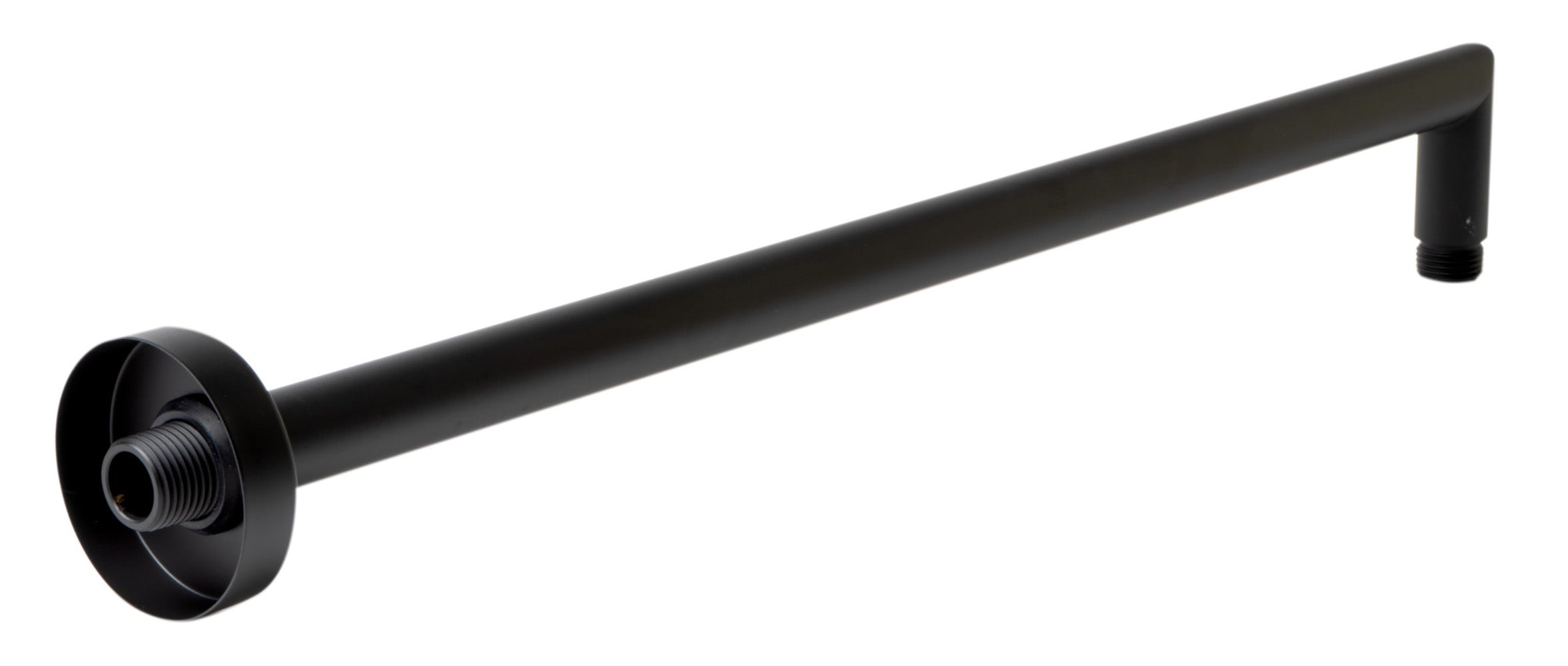 ALFI ABSA20R-BM Black Matte 20" Round Wall Shower Arm