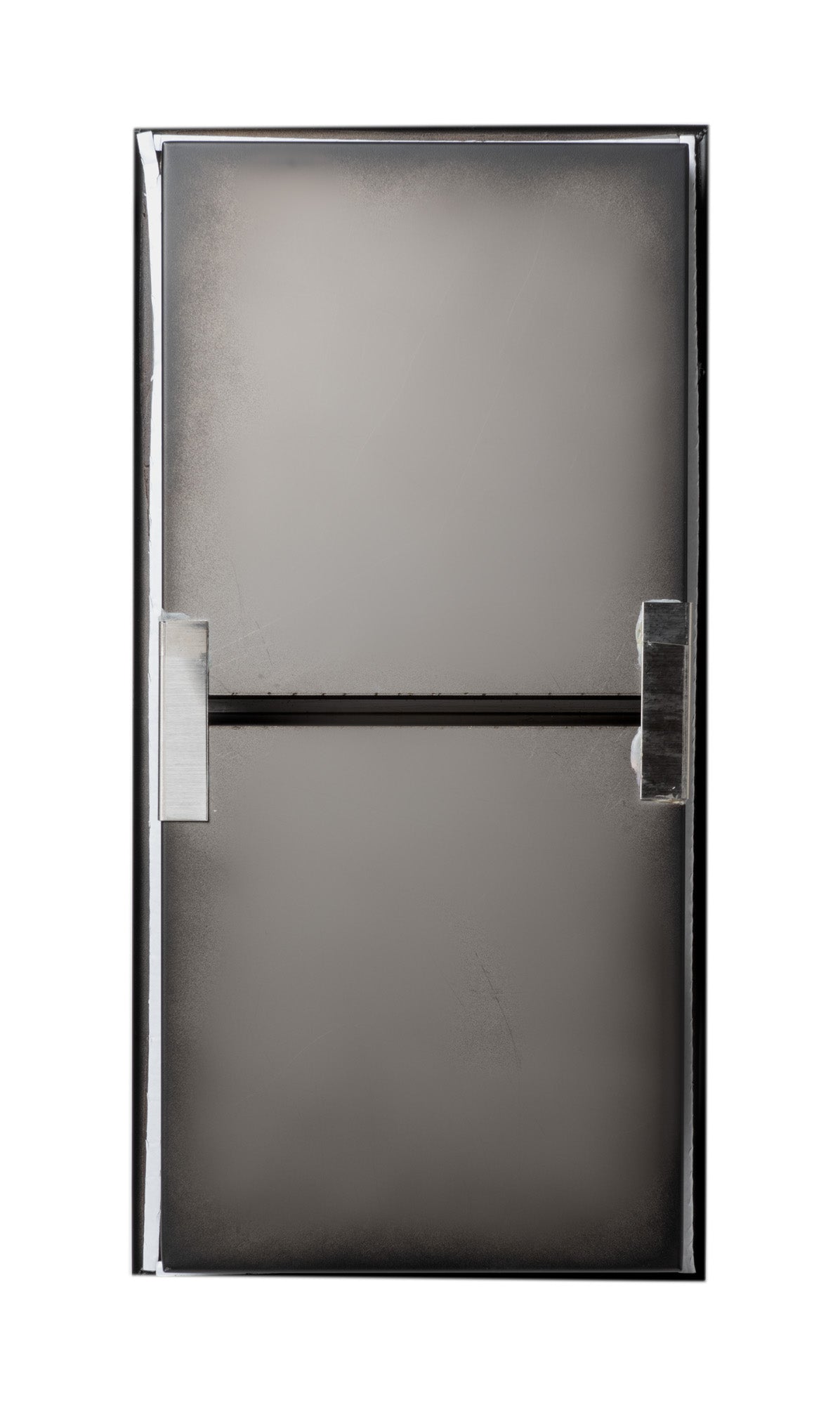 ALFI ABNC1224-BLA 12 x 24 Black Matte Stainless Steel Vertical Double Shelf Bath Shower Niche