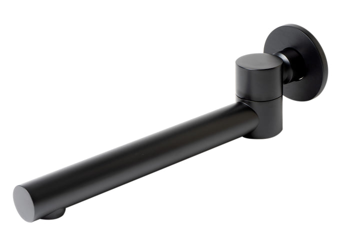 ALFI AB6601-BM Black Matte Round Foldable Tub Spout