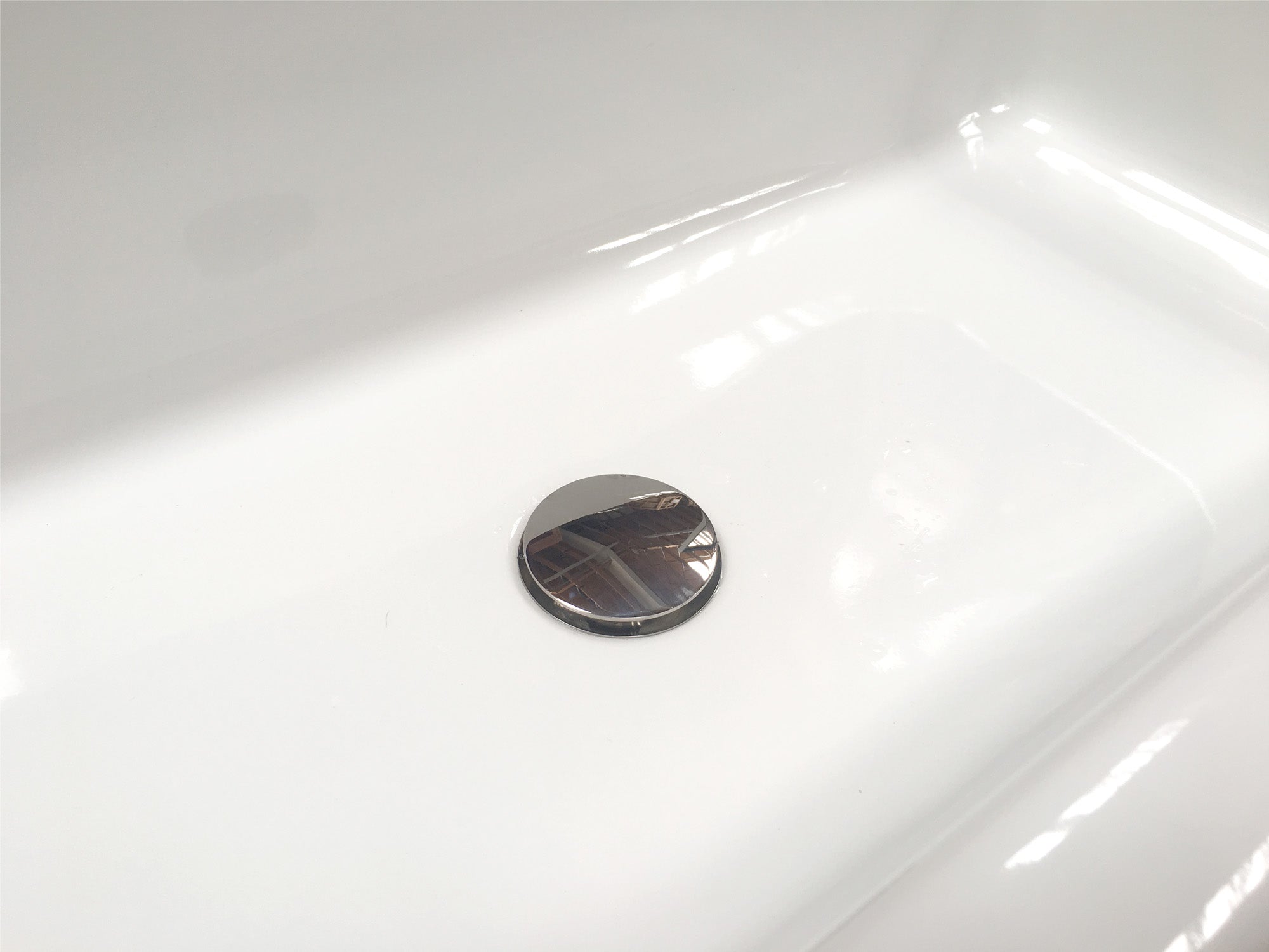ALFI AB5009-PSS Polished Stainless Stainless Steel Pop Up Drain for Sink w/o Overflow
