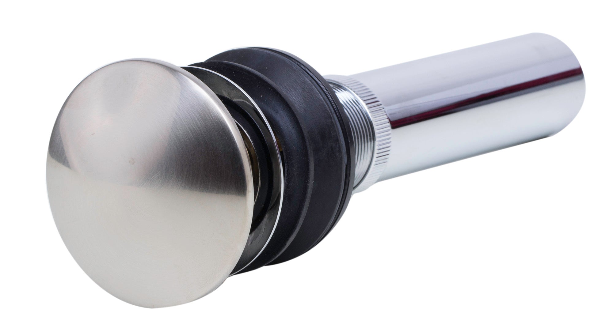 ALFI AB9056-BN Brushed Nickel Pop Up Drain for Bathroom Sink with Overflow