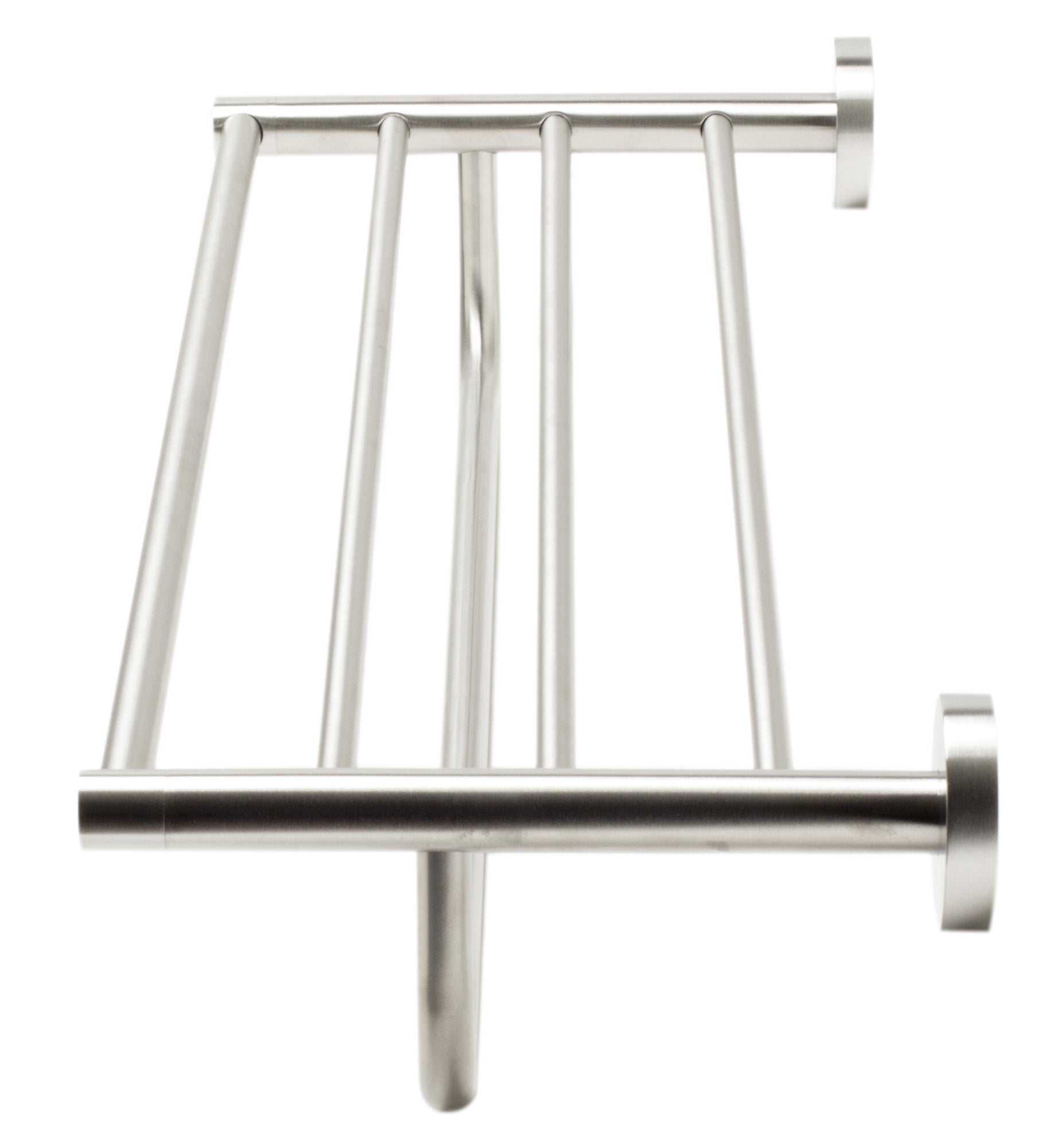 ALFI AB9538-BN Brushed Nickel 26 inch Towel Bar & Shelf Bathroom Accessory