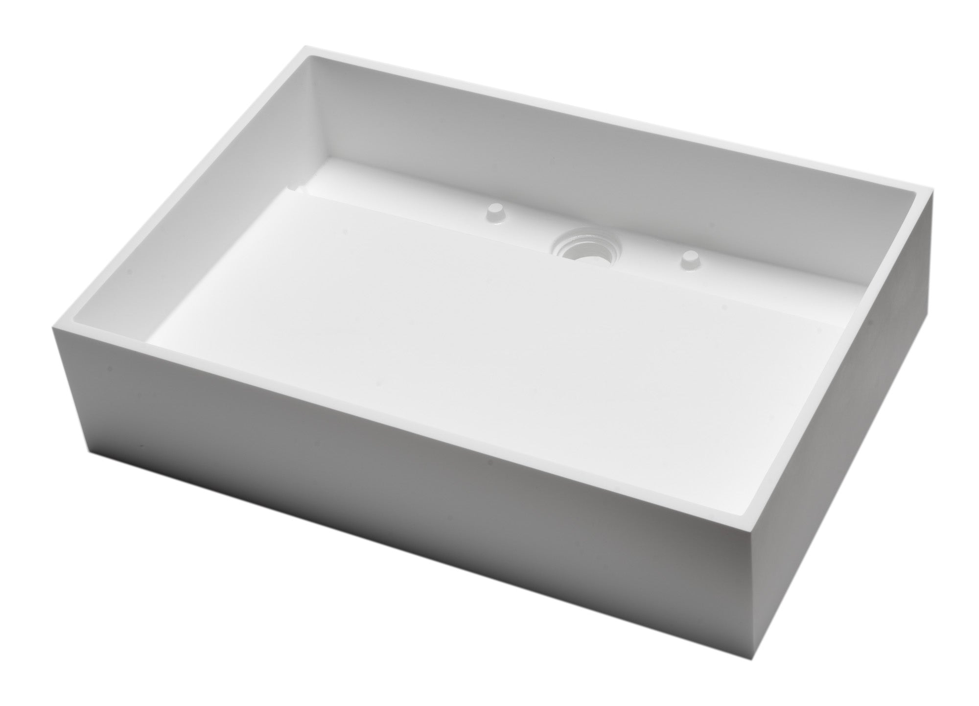 ALFI ABRS2014 20" x 14" White Matte Solid Surface Resin Sink