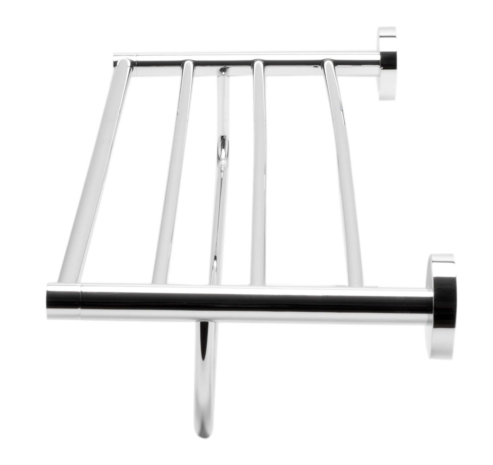 ALFI AB9538-PC Polished Chrome 26 inch Towel Bar & Shelf Bathroom Accessory