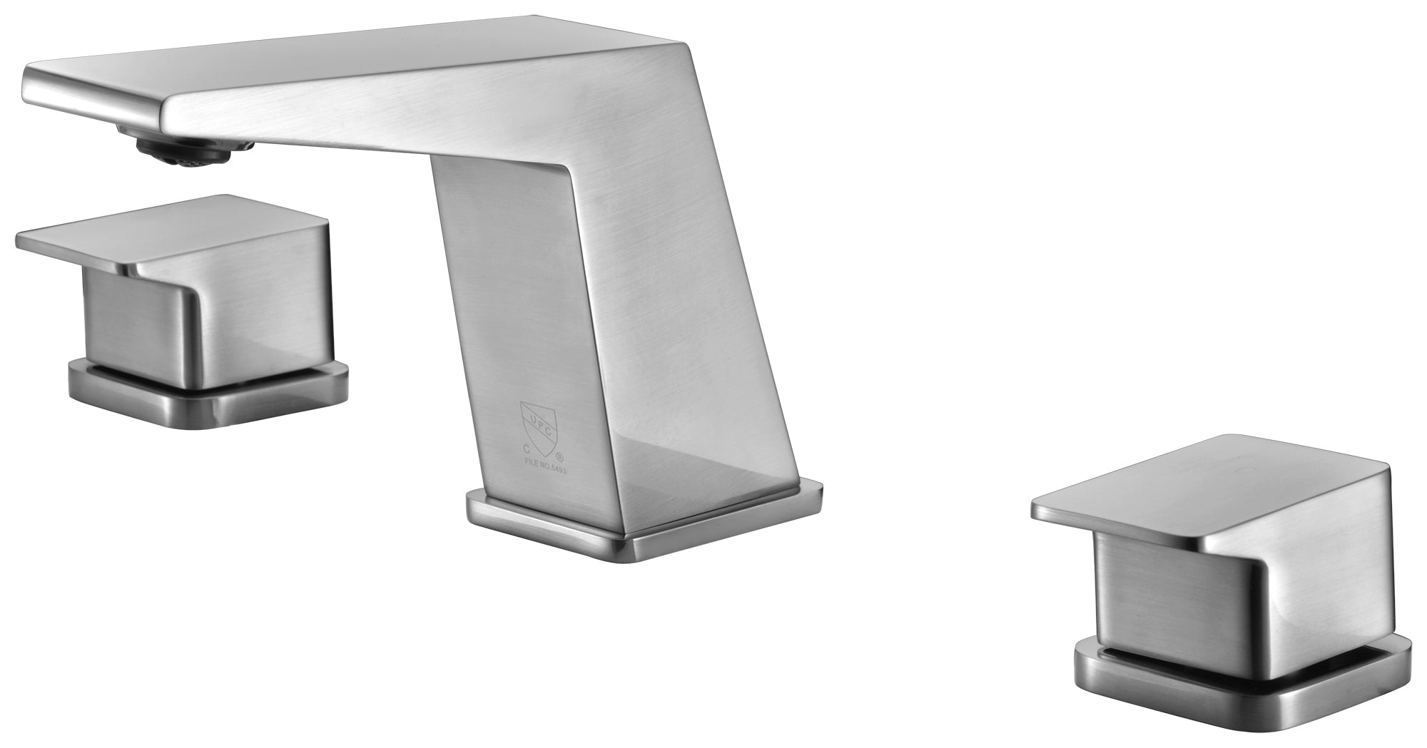ALFI AB1471-BN Brushed Nickel Modern Widespread Bathroom Faucet