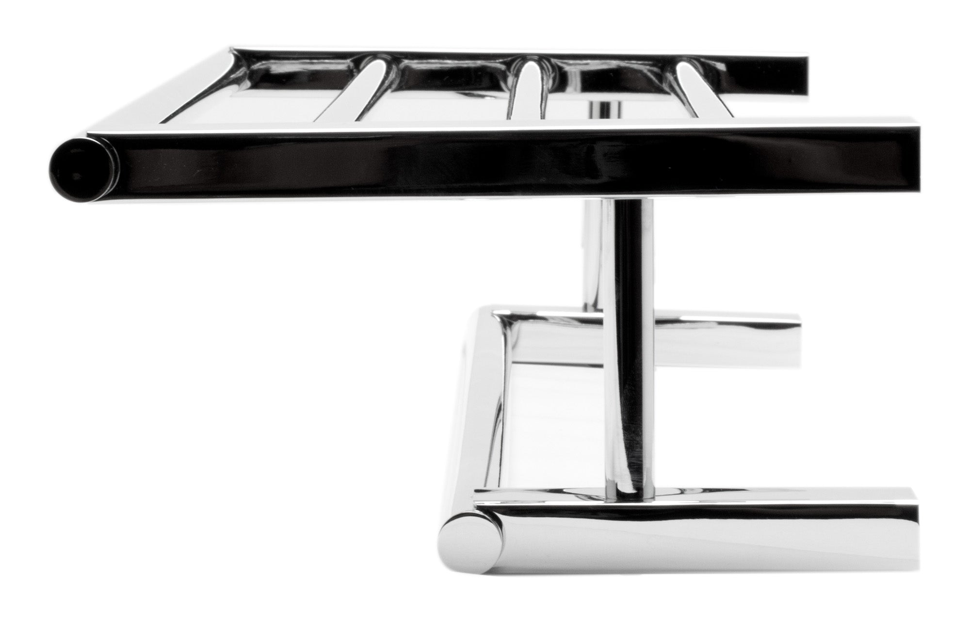 ALFI AB9564-PC Polished Chrome 26 inch Towel Bar & Shelf Bathroom Accessory