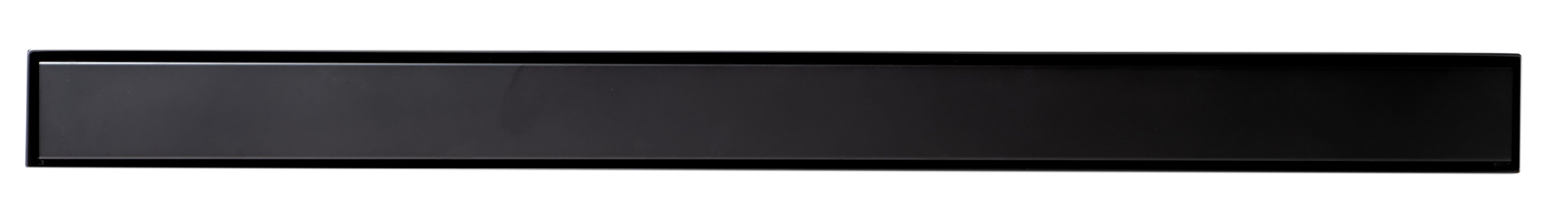 ALFI ABLD36B-BM 36" Black Matte Stainless Steel Linear Shower Drain with Solid Cover