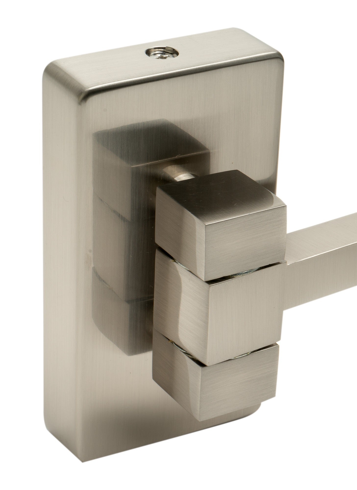 ALFI ABM8WS-BN 8"  Square Wall Mounted 5x Magnify Cosmetic Mirror