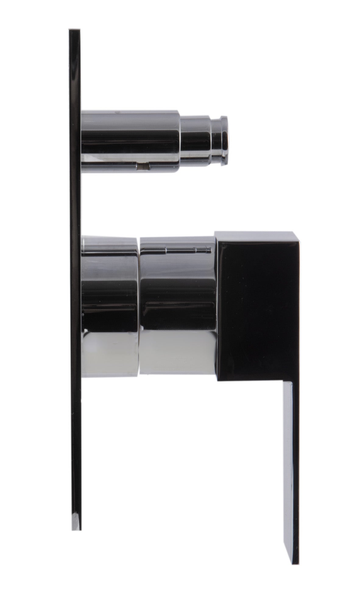 ALFI AB6801-PC Polished Chrome Modern Square Pressure Balanced Shower Mixer with Diverter