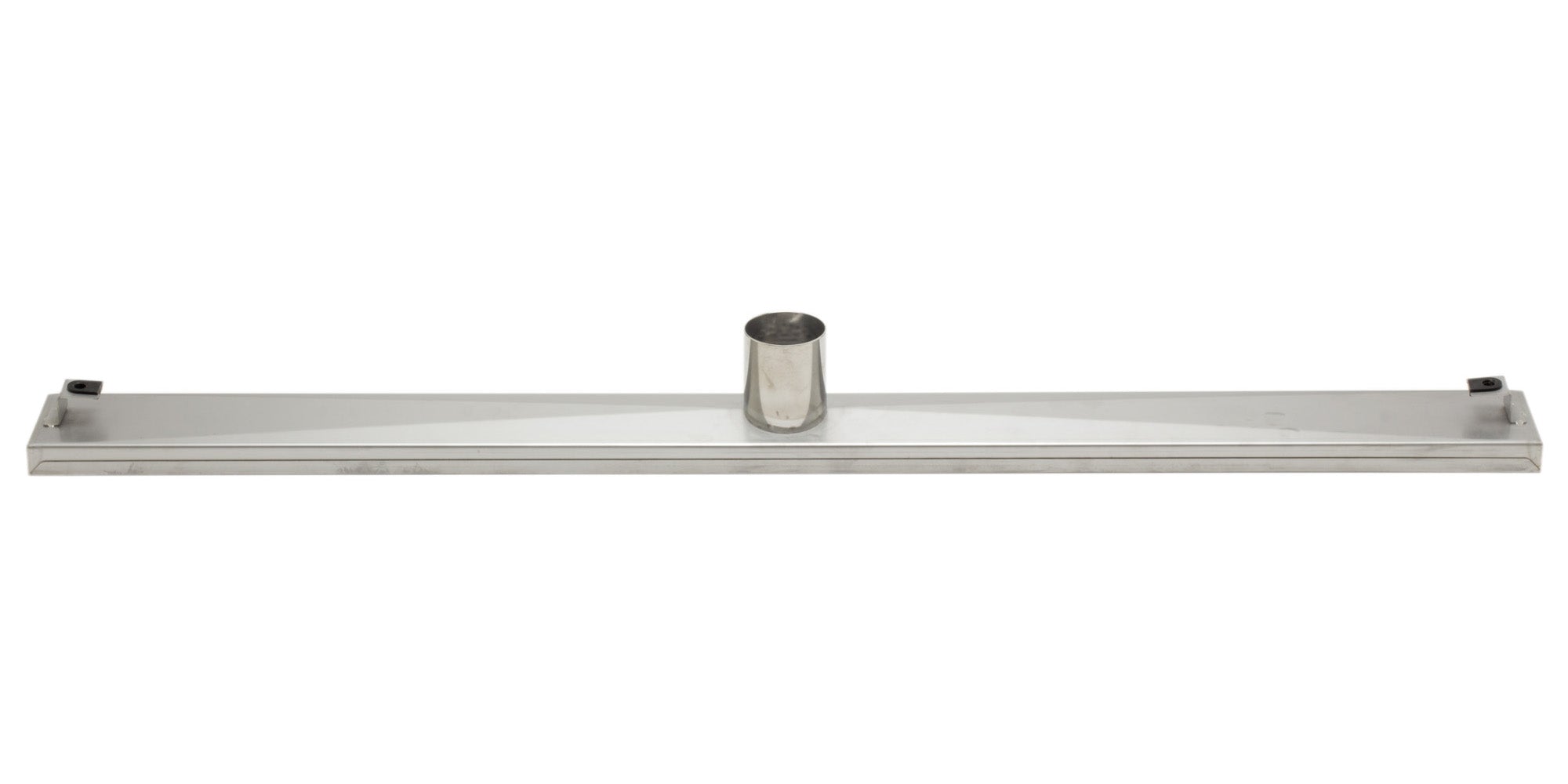 ALFI ABLD36A 36" Modern Stainless Steel Linear Shower Drain  w/o Cover