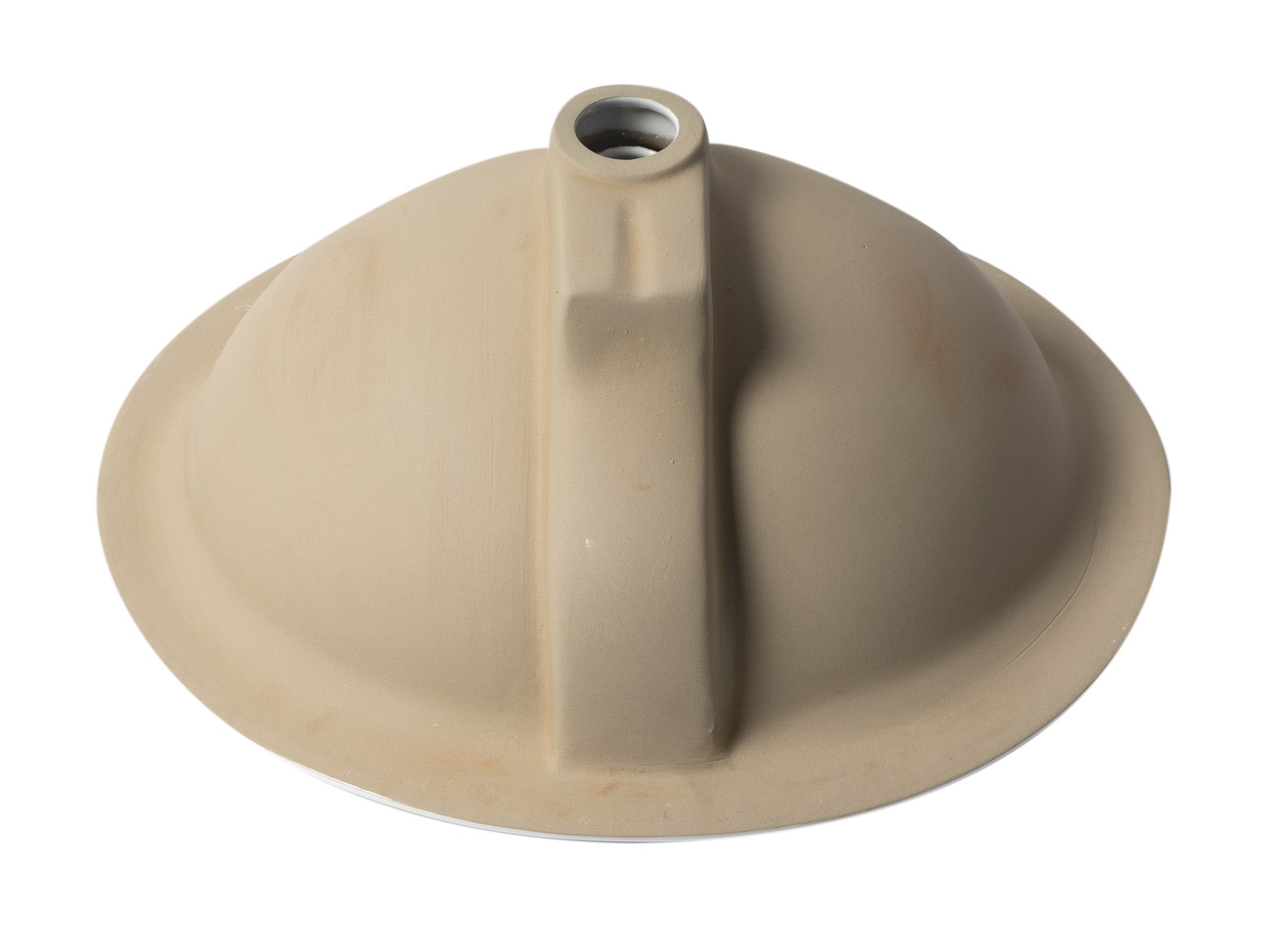 ALFI ABC802 White 21" Oval Drop In Ceramic Sink with Faucet Hole