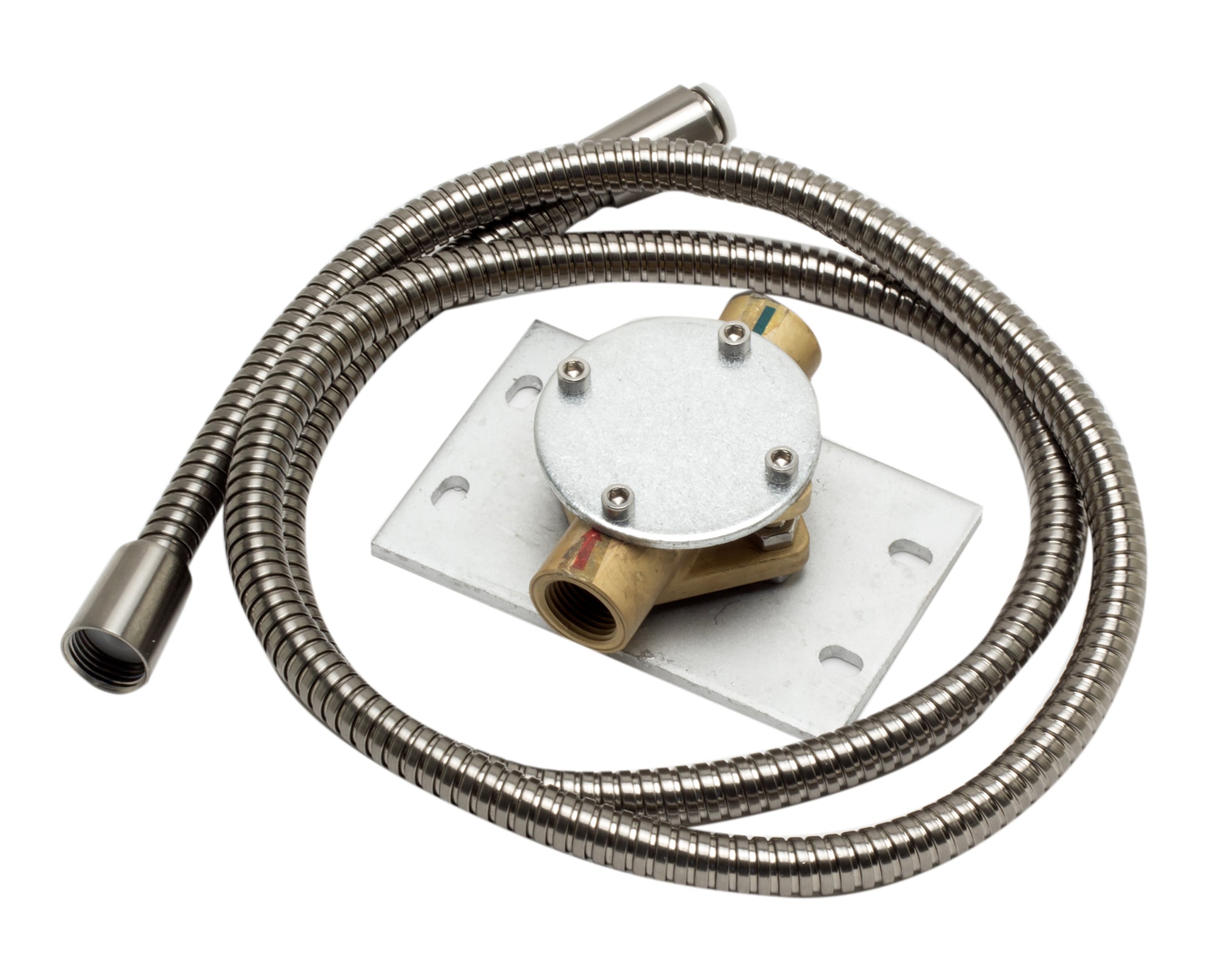 ALFI AB2475-BN Brushed Nickel Single Hole Floor Mounted Tub Filler