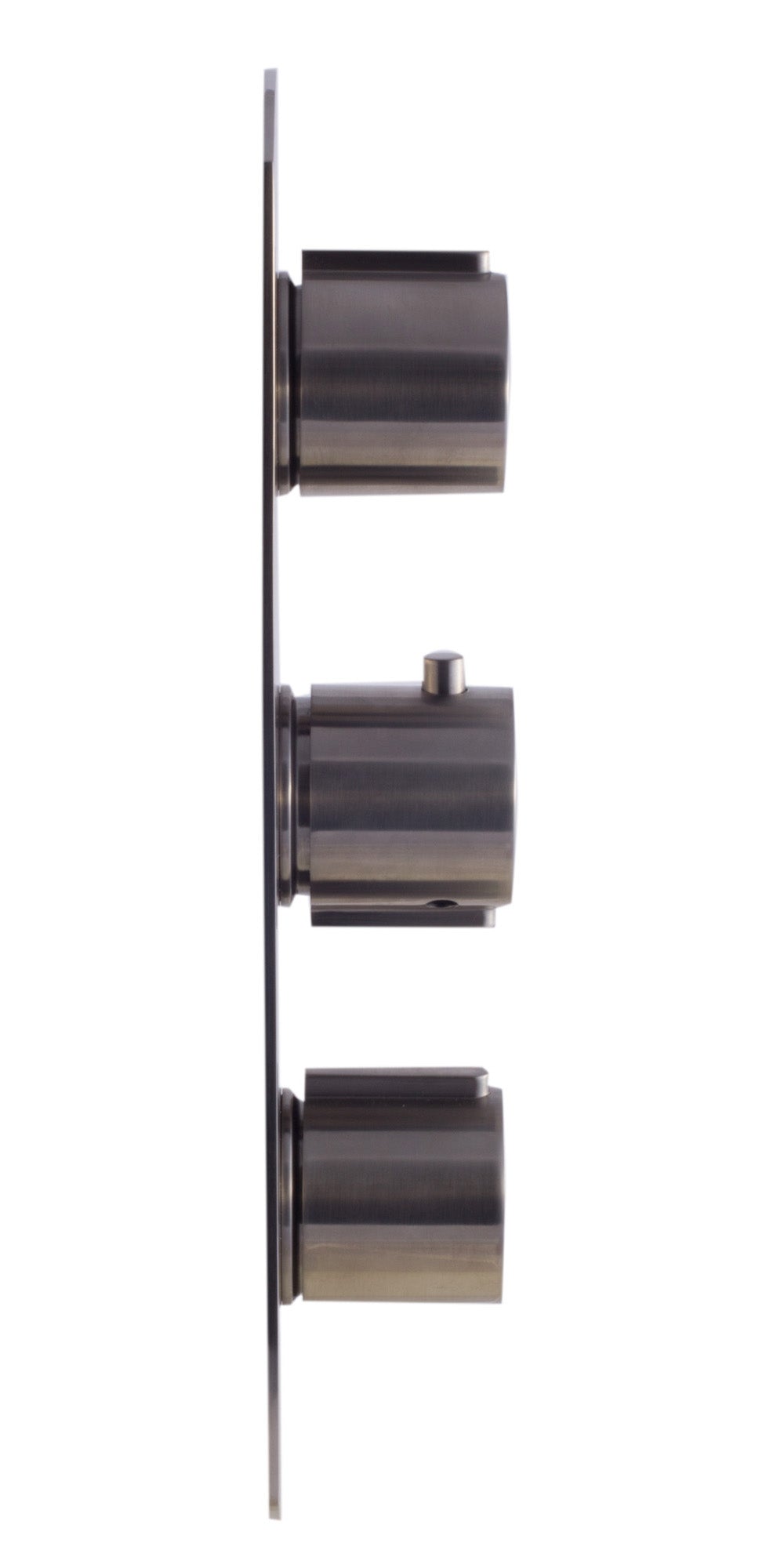 ALFI AB3901-BN Brushed Nickel Round 2 Way Thermostatic Shower Mixer