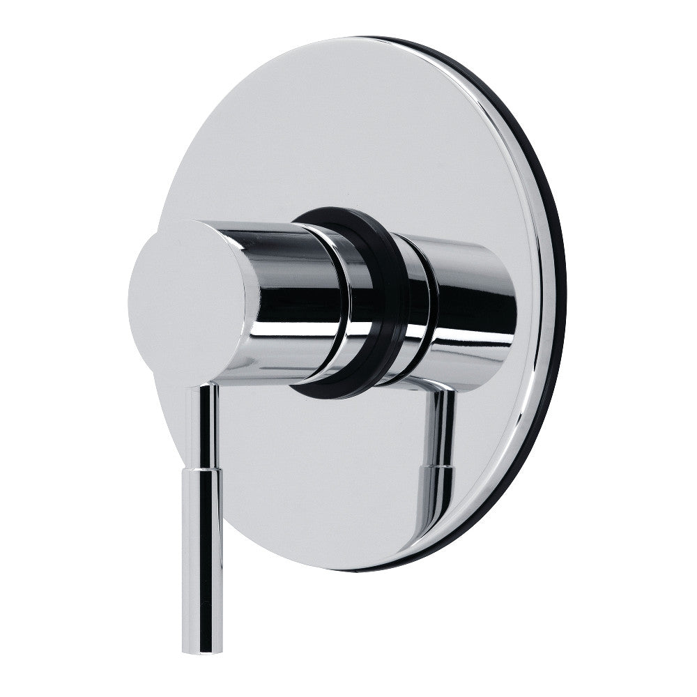 Kingston Brass VKB8691DLLST Concord Single-Handle Pressure Balanced Tub and Shower Faucet, Valve and Trim Only, Polished Chrome