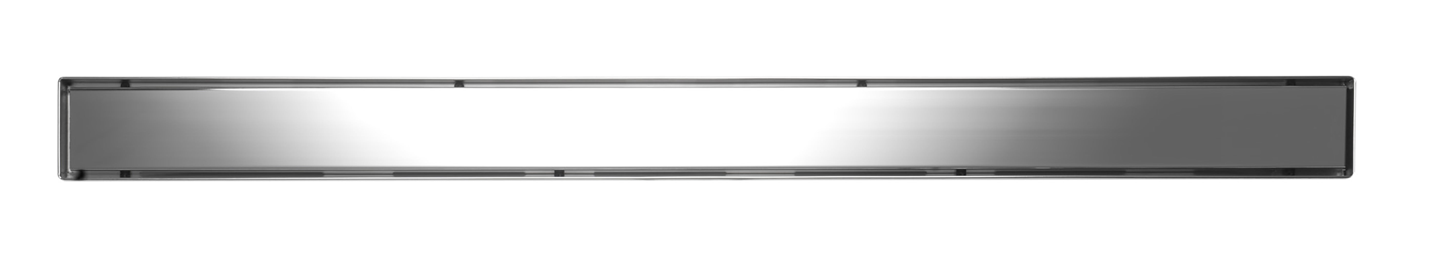 ALFI ABLD36B-PSS 36" Modern Polished Stainless Steel Linear Shower Drain with Solid Cover