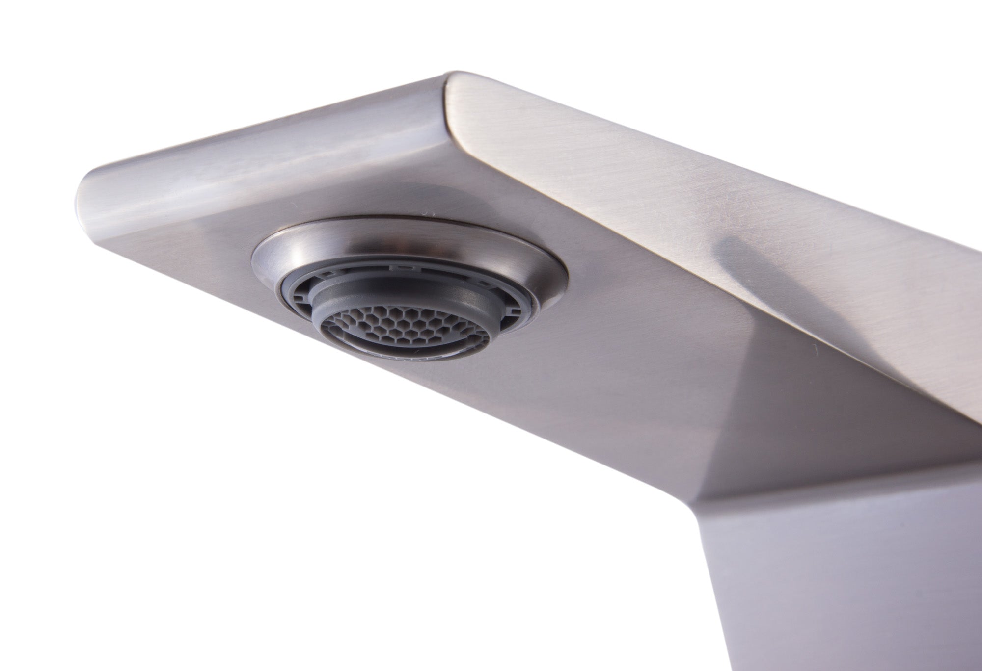 ALFI AB1470-BN Brushed Nickel Modern Single Hole Bathroom Faucet