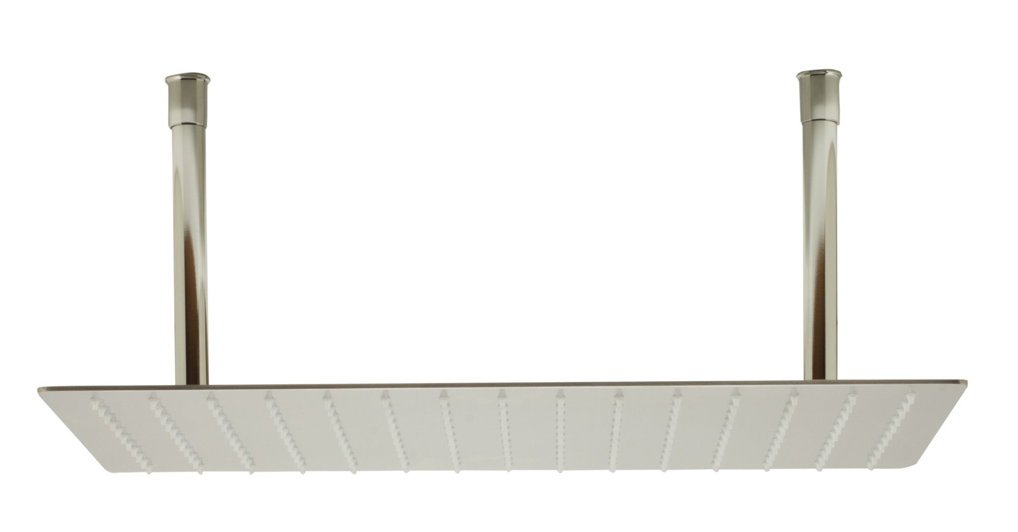 ALFI RAIN2012-BSS 20" Rectangular Brushed Solid Stainless Steel Ultra Thin Rain Shower Head