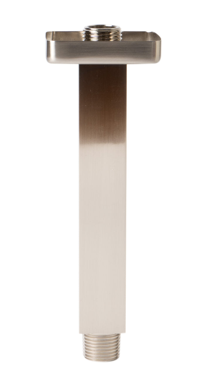 ALFI ABSA6S-BN Brushed Nickel 6" Square Ceiling Shower Arm