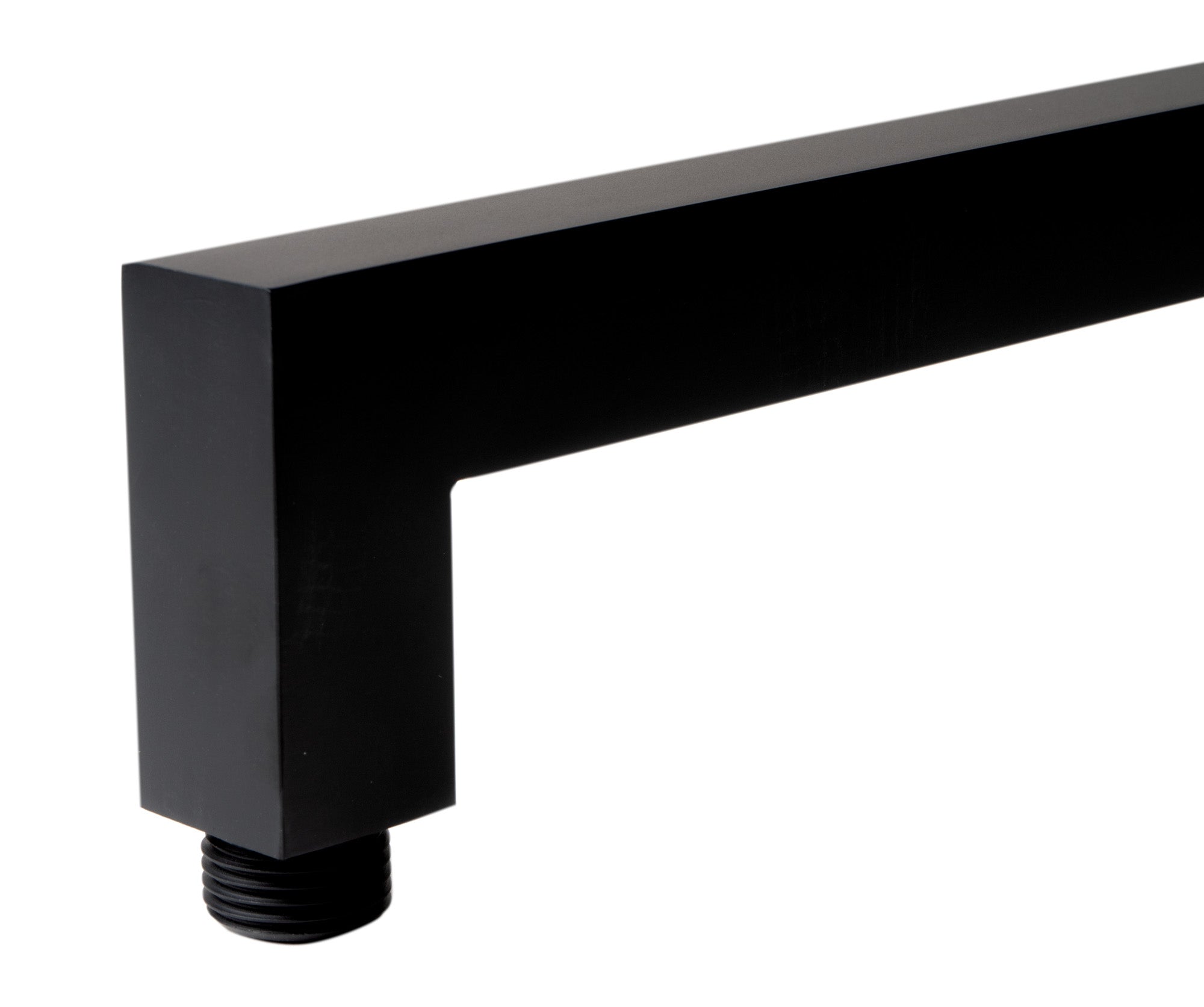 ALFI ABSA20S-BM Black Matte 20" Square Wall Shower Arm