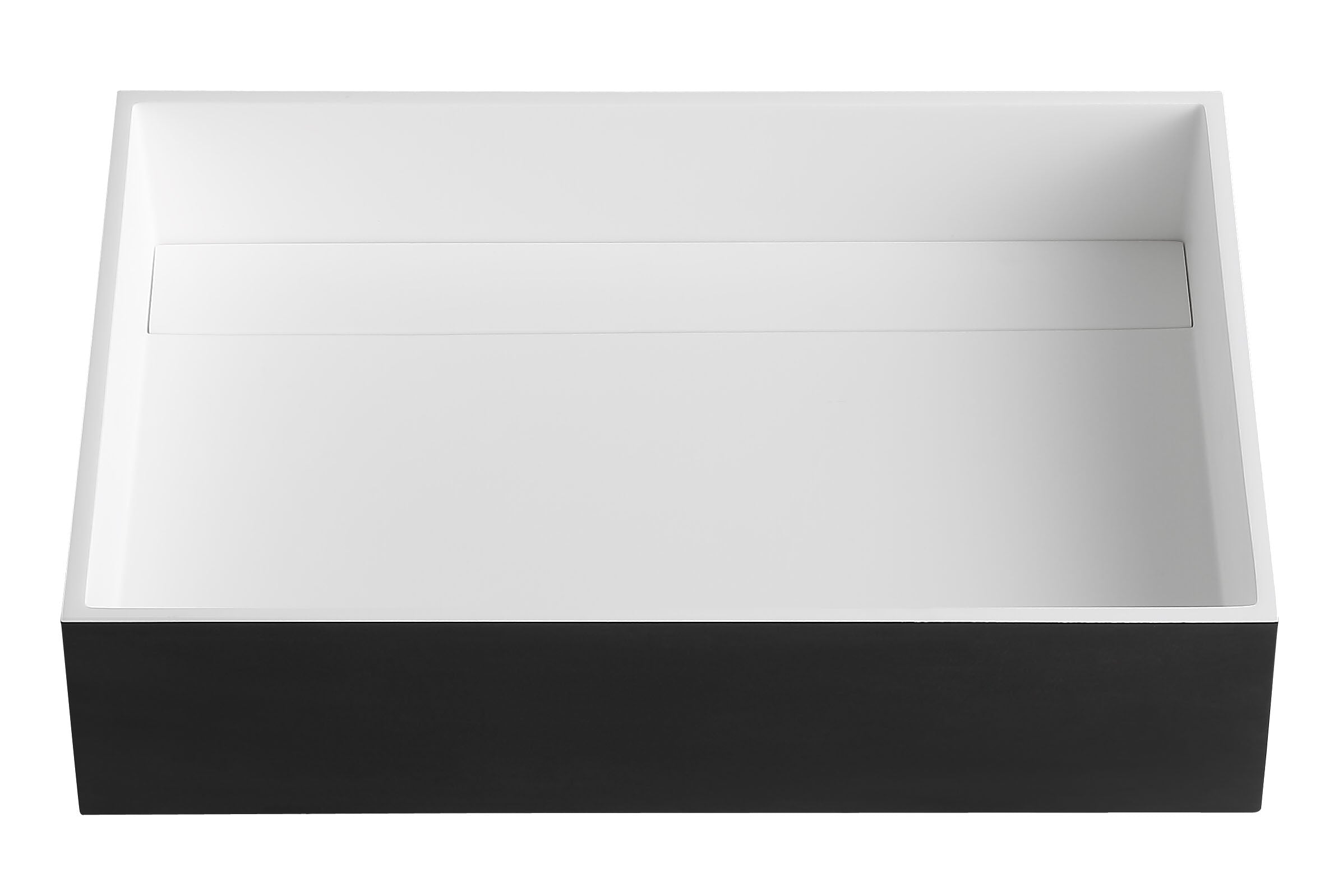 ALFI ABRS2014BM Black Matte 20" x 14" Solid Surface Resin Sink