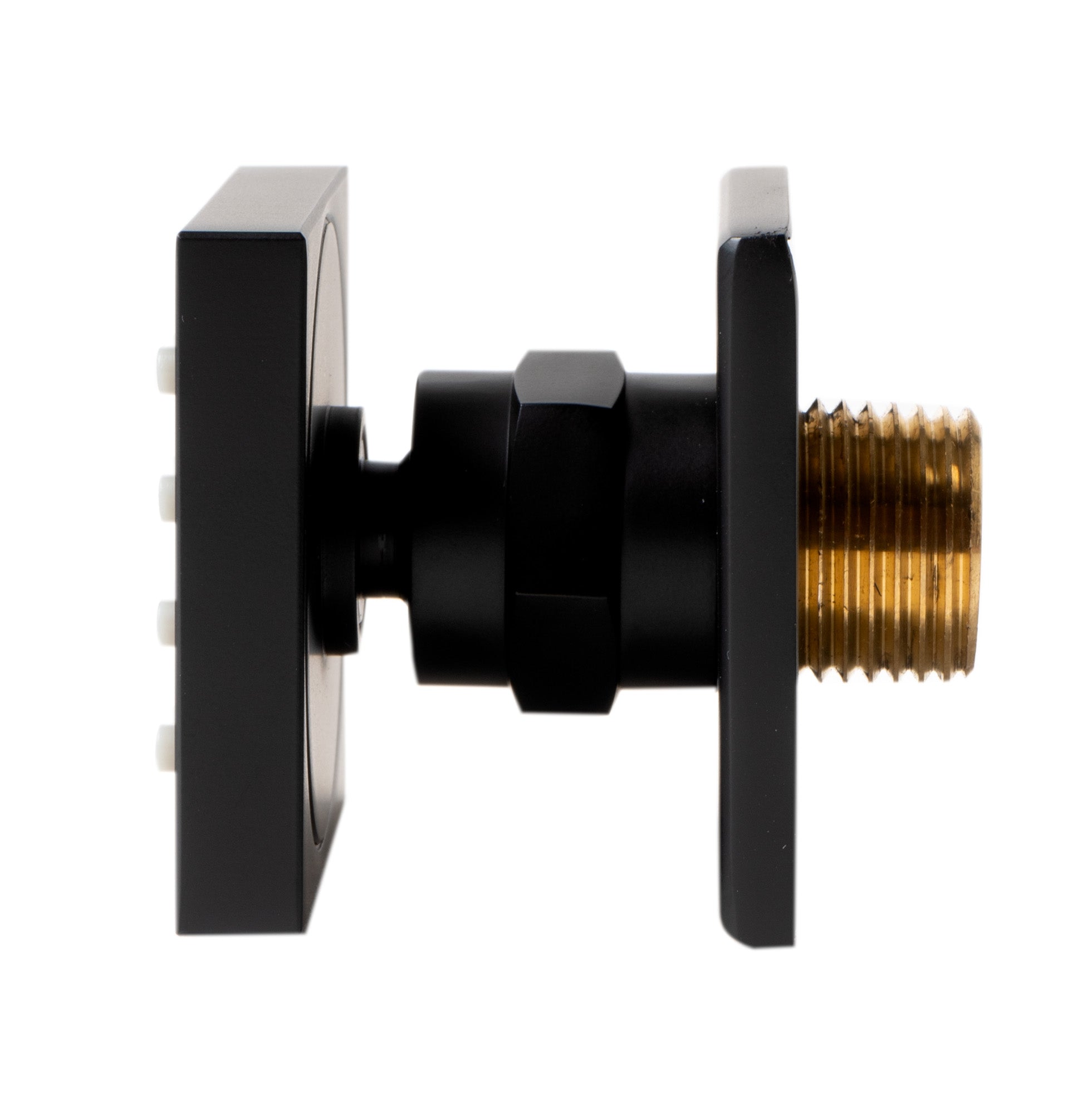 ALFI AB3820-BM Black Matte 2" Square Adjustable Shower Body Spray