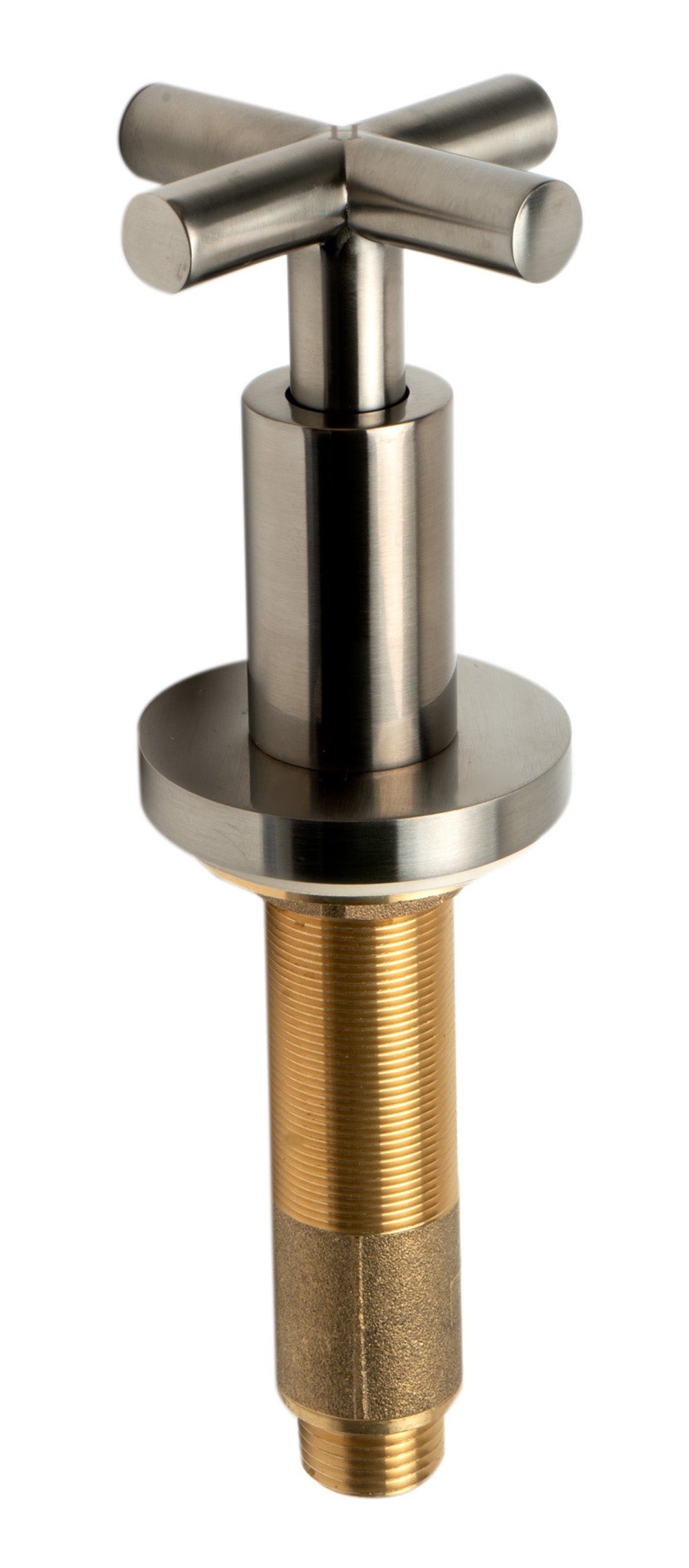 ALFI AB2503-BN Brushed Nickel Deck Mounted Tub Filler with Hand Held Showerhead