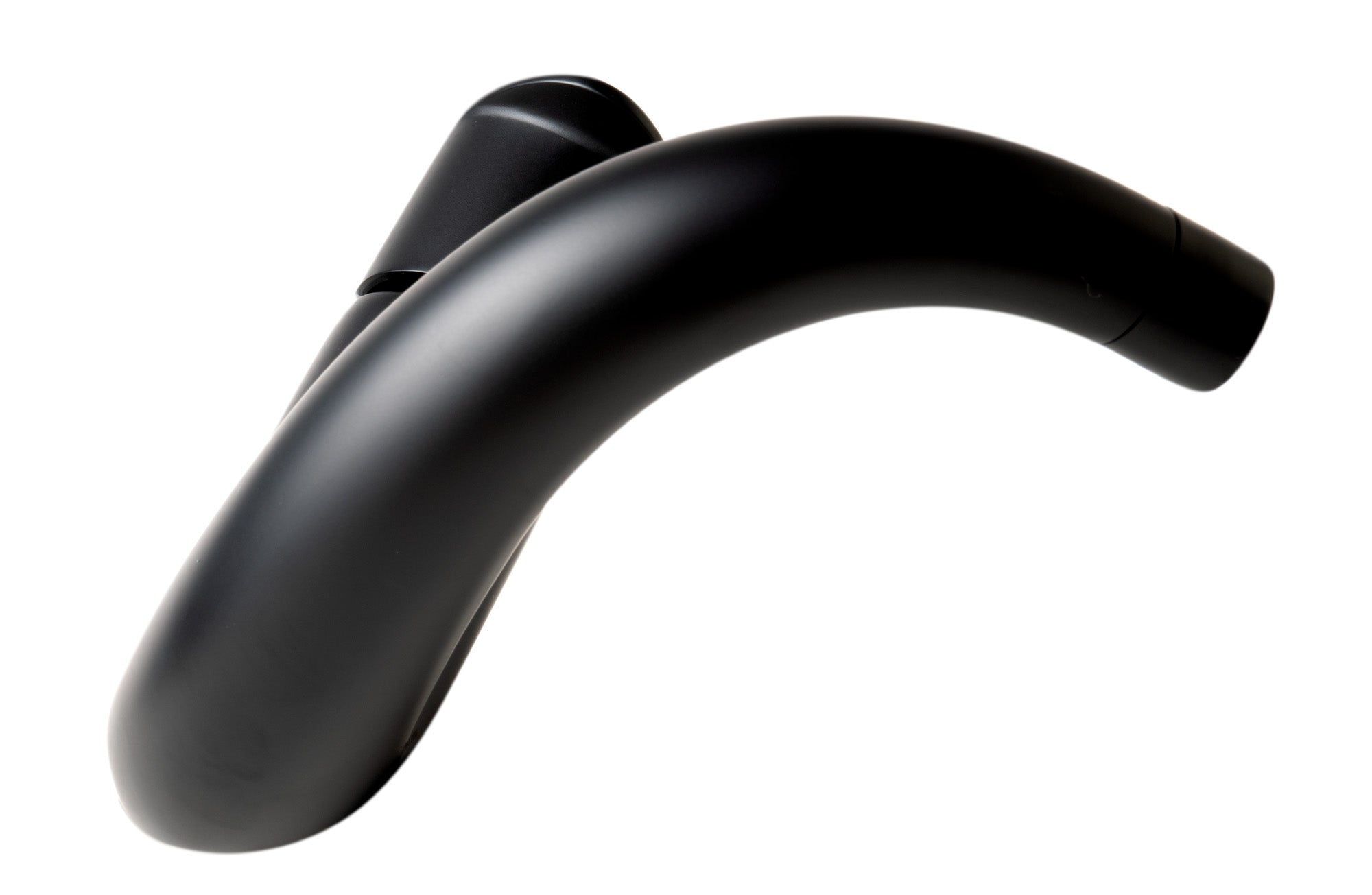 ALFI AB1572-BM Black Matte Wave Single Lever Bathroom Faucet