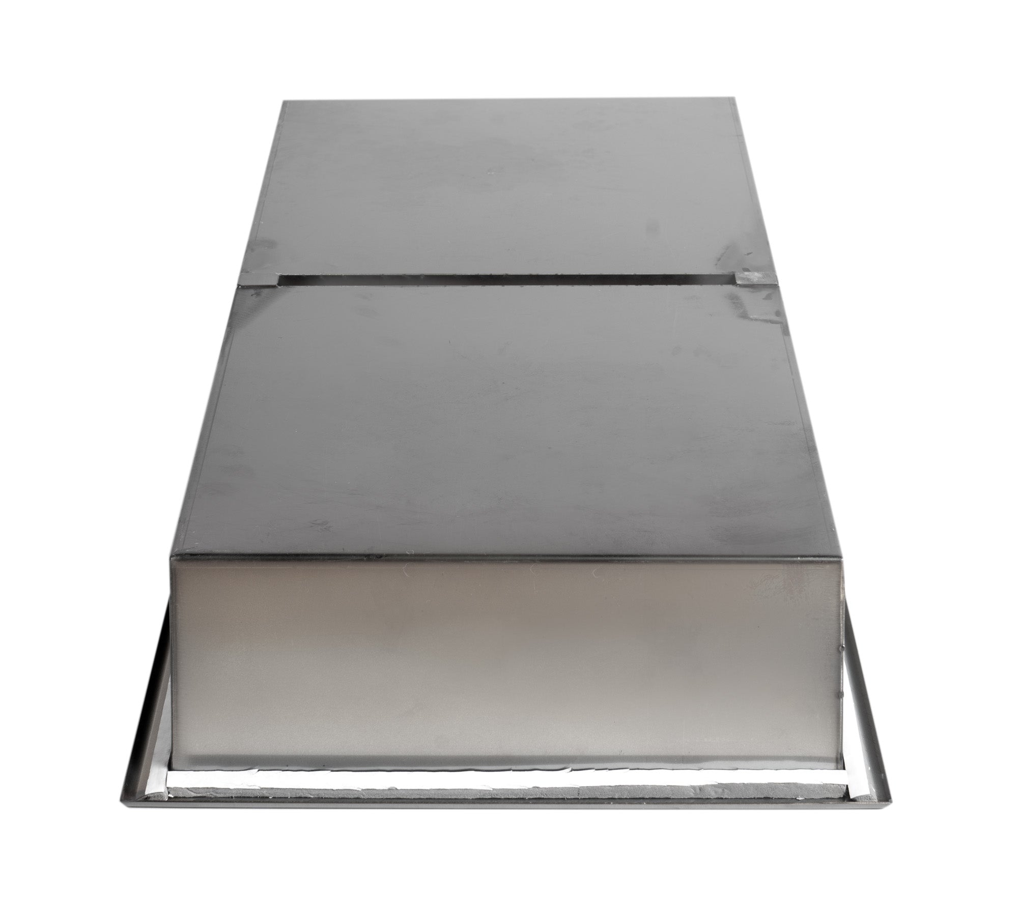 ALFI ABNP1224-BB 12" x 24" Brushed Black PVD Stainless Steel Vertical Double Shelf Shower Niche