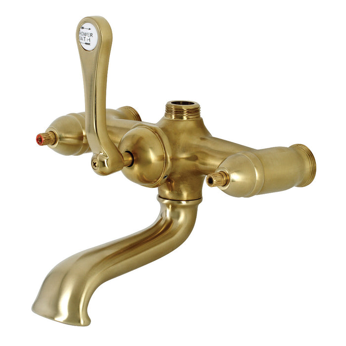 Kingston Brass ABT100-7 Vintage Tub Faucet Body, Brushed Brass