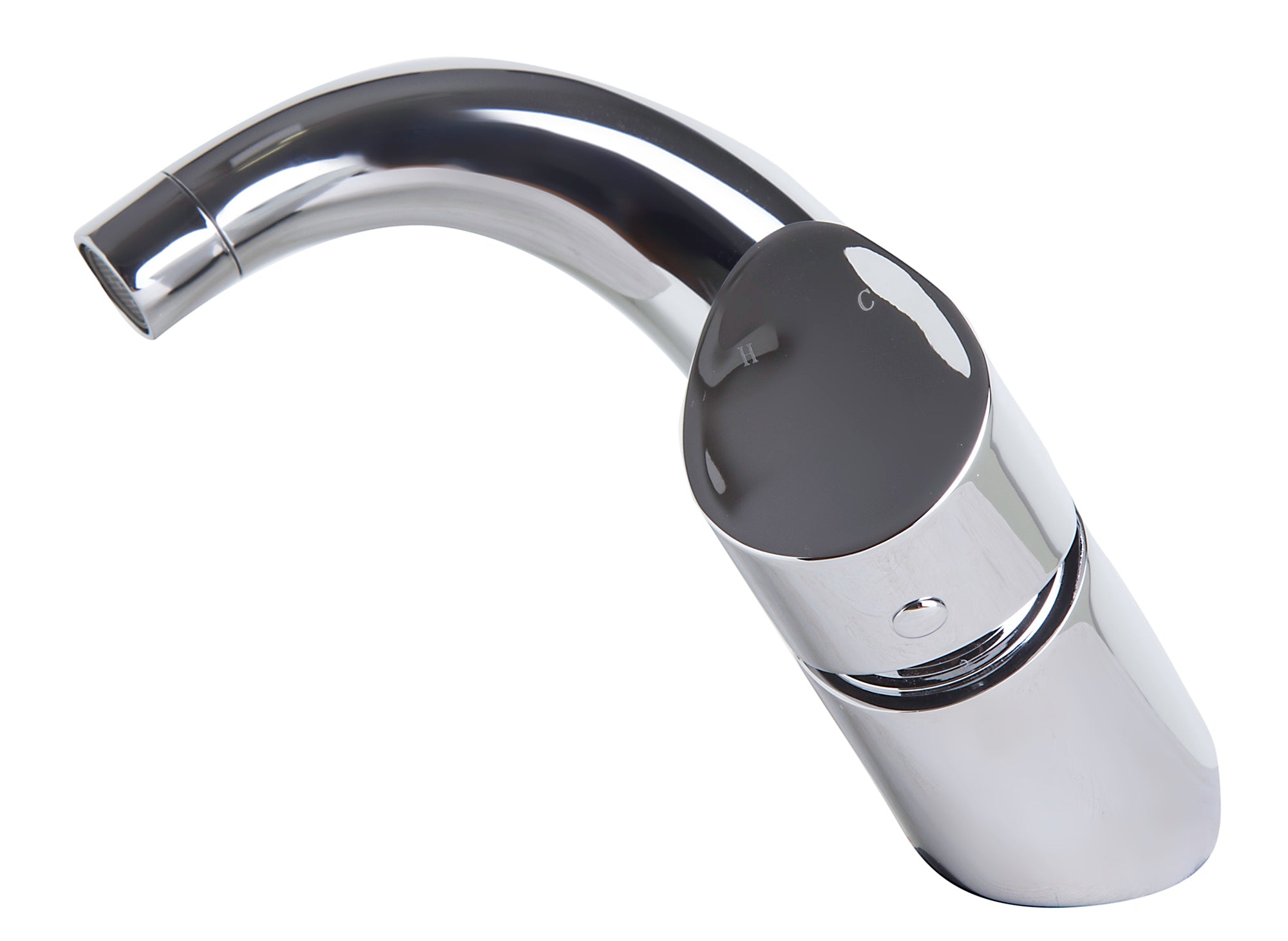 ALFI AB1572-PC Wave Polished Chrome Single Lever Bathroom Faucet