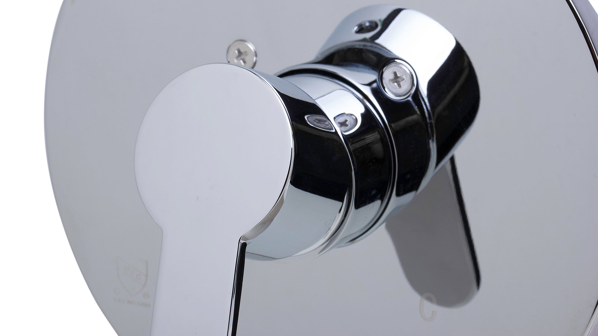 ALFI AB3001-PC Polished Chrome Shower Valve Mixer with Rounded Lever Handle