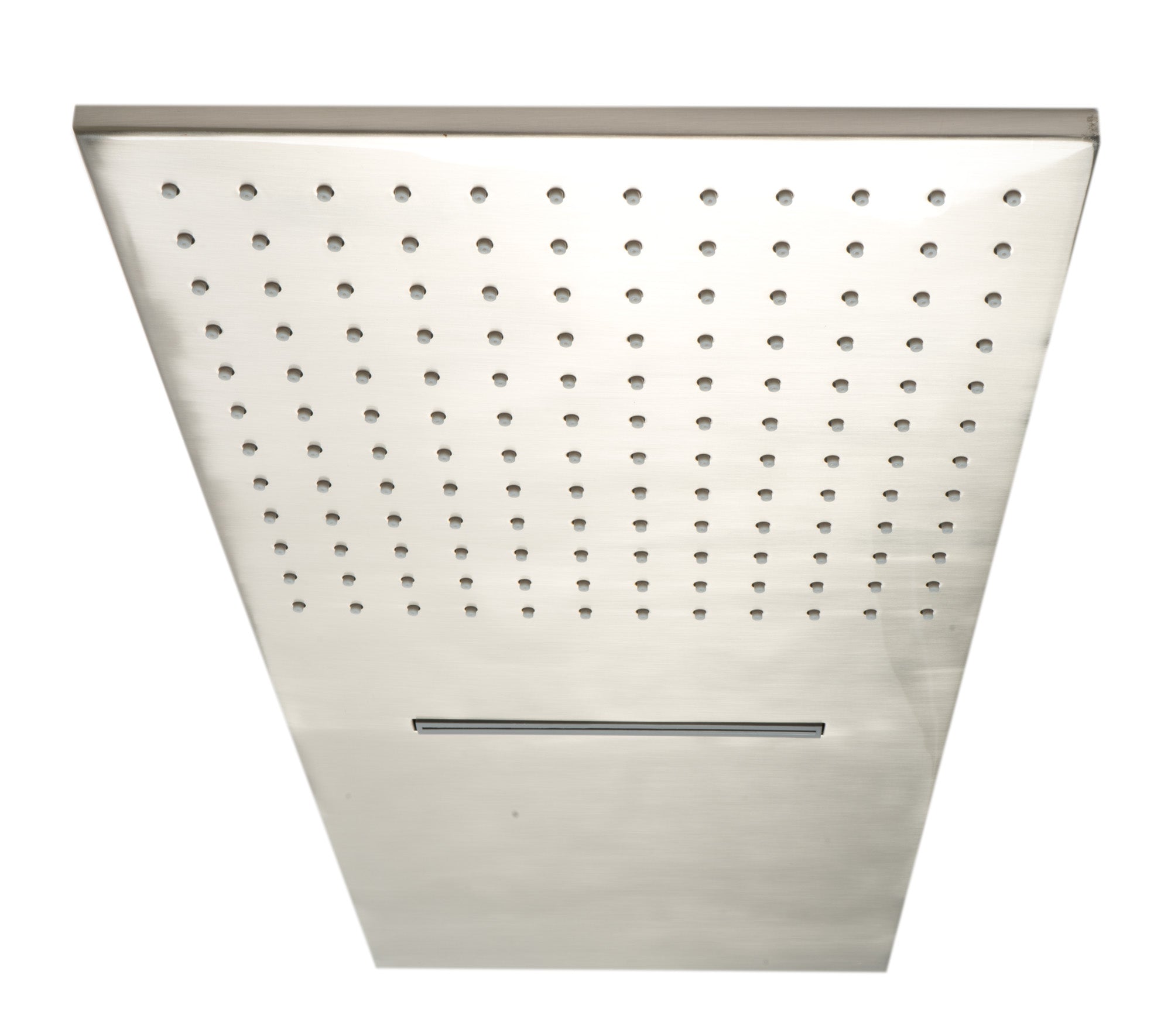 ALFI RAIN10SW-BN Brushed Nickel 10" Wall-Mounted Square Waterfall Rain Shower Head