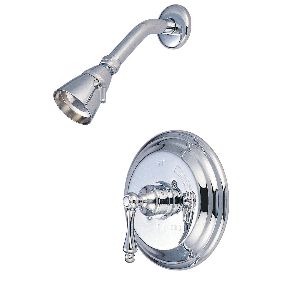 Kingston Brass KB3631ALSO Restoration Single-Handle Pressure Balanced Shower Faucet, Polished Chrome